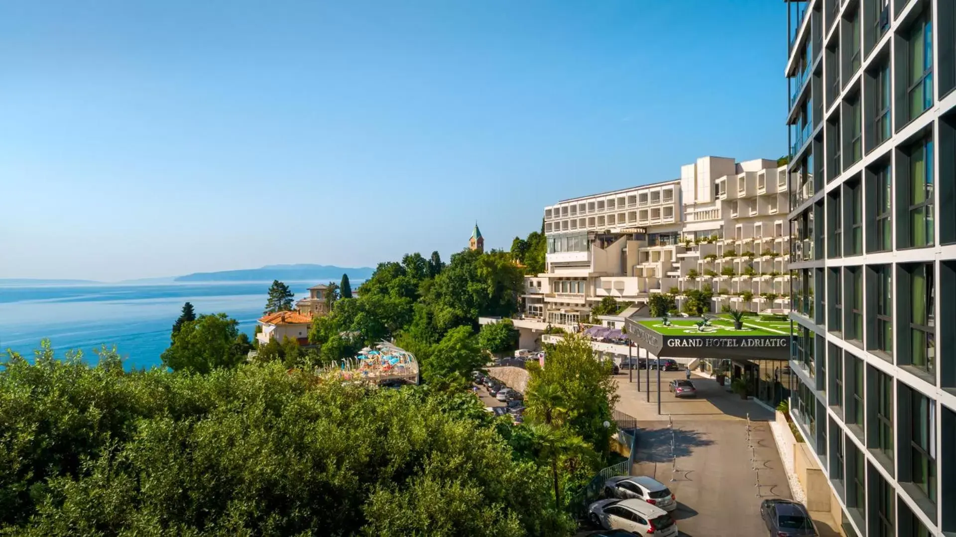 Property building in Grand Hotel Adriatic