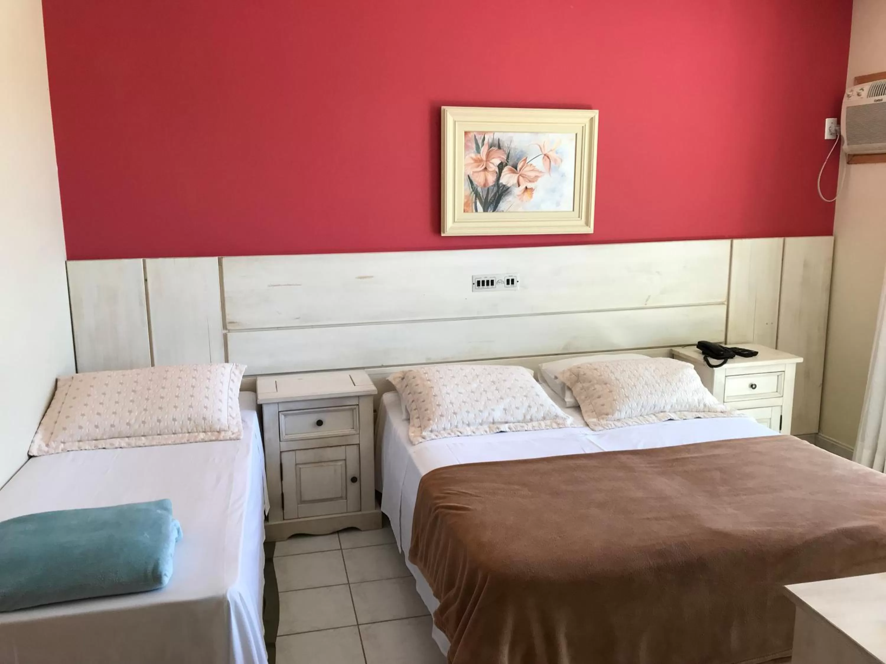 Bed in Pousada Vila Verde