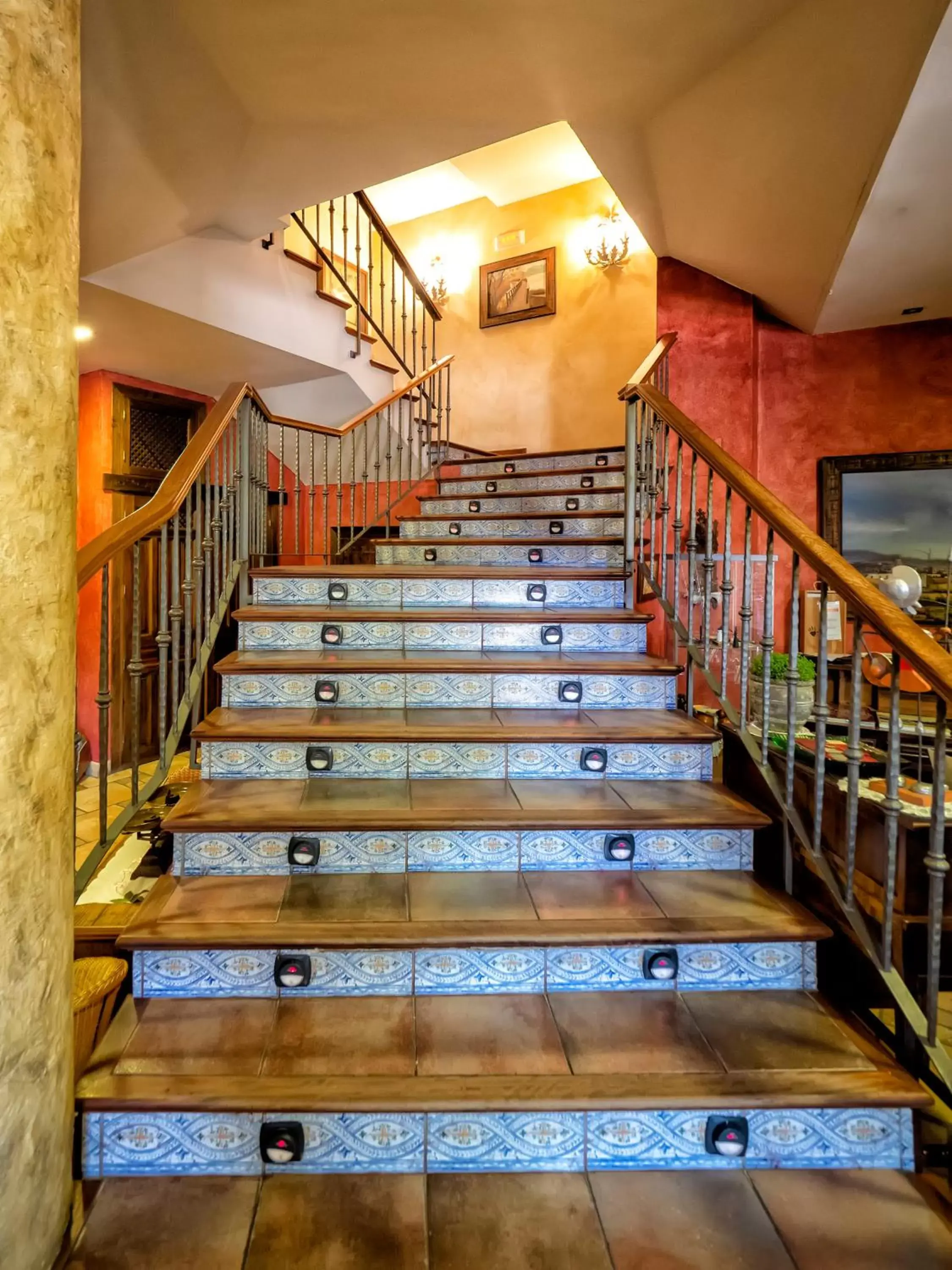 Lobby or reception in Hotel Doña Manuela