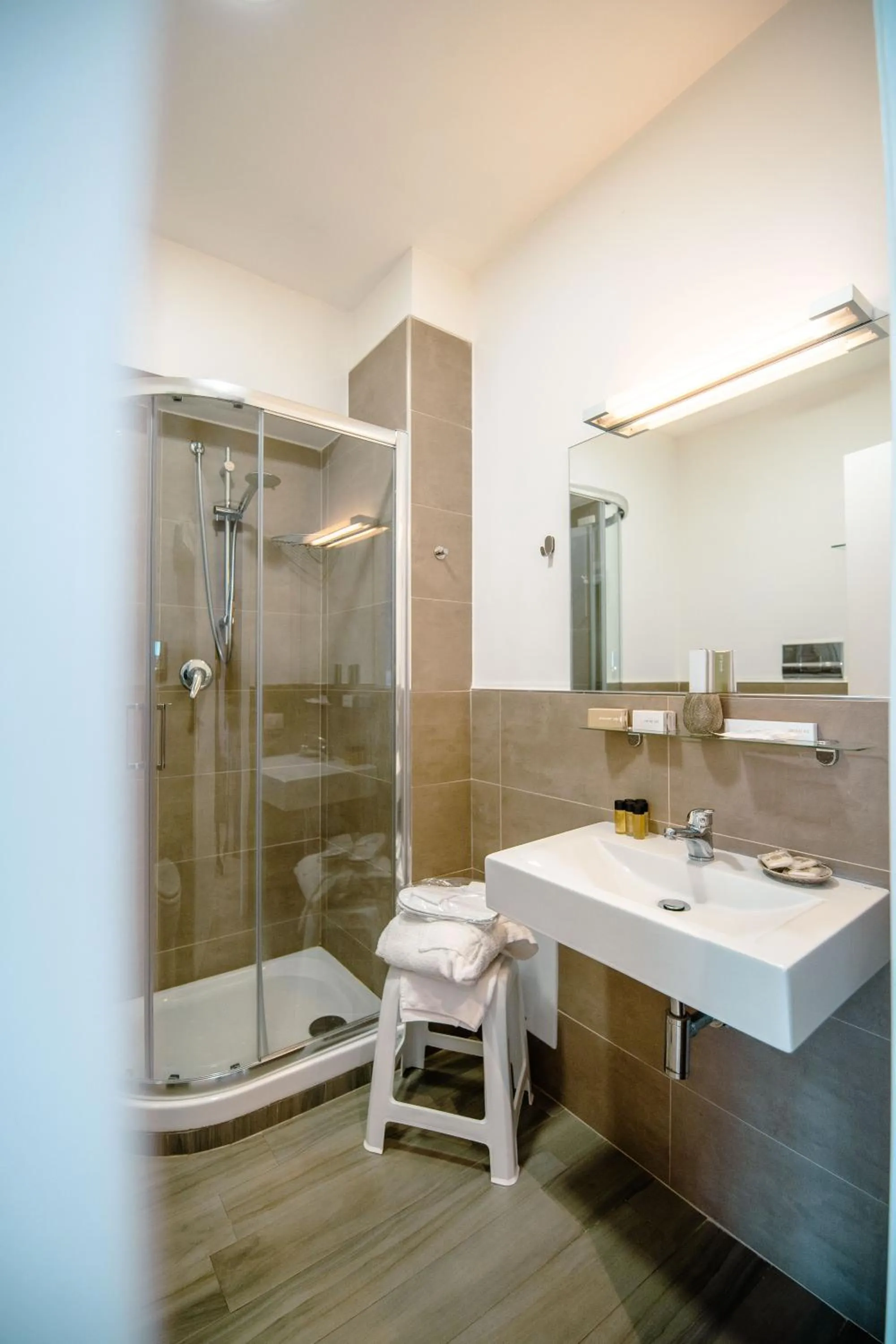 Bathroom in Hotel Bruman Salerno