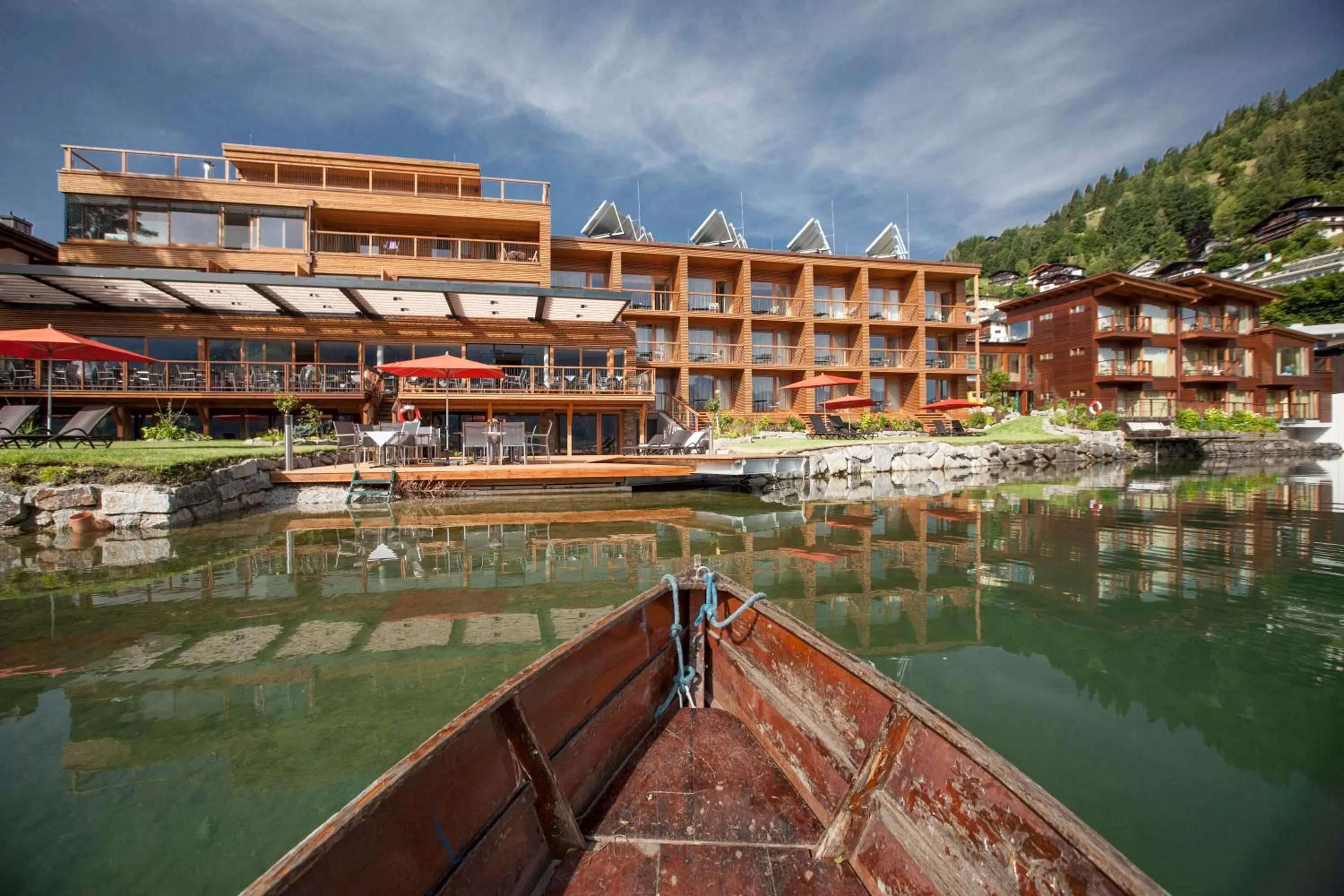 Facade/entrance in Seevilla Freiberg