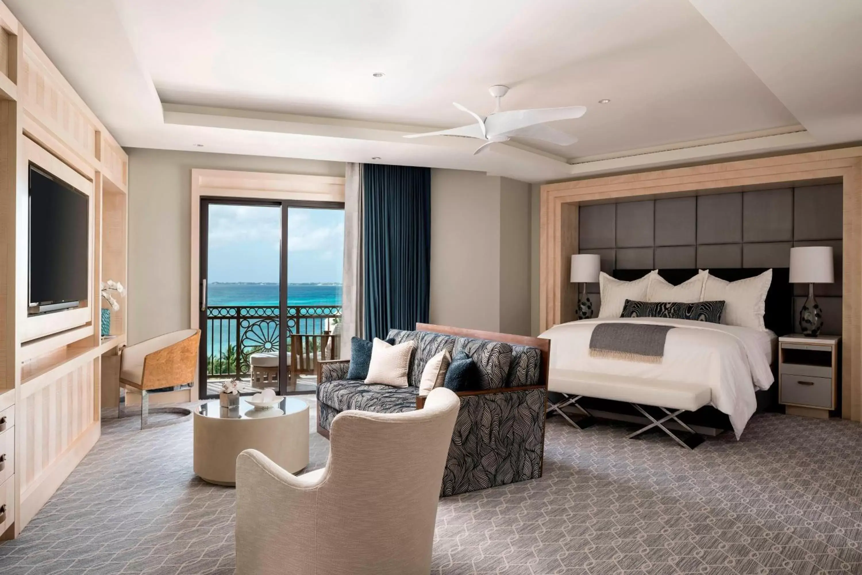 Bedroom in The Ritz-Carlton, Grand Cayman
