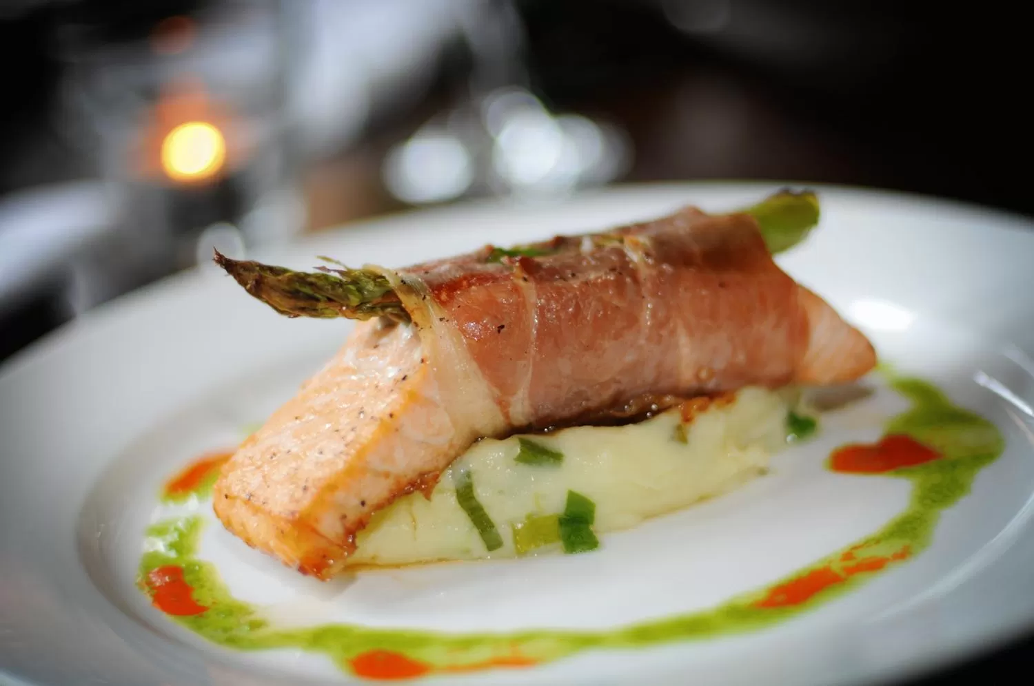 Food close-up in Benedicts Hotel