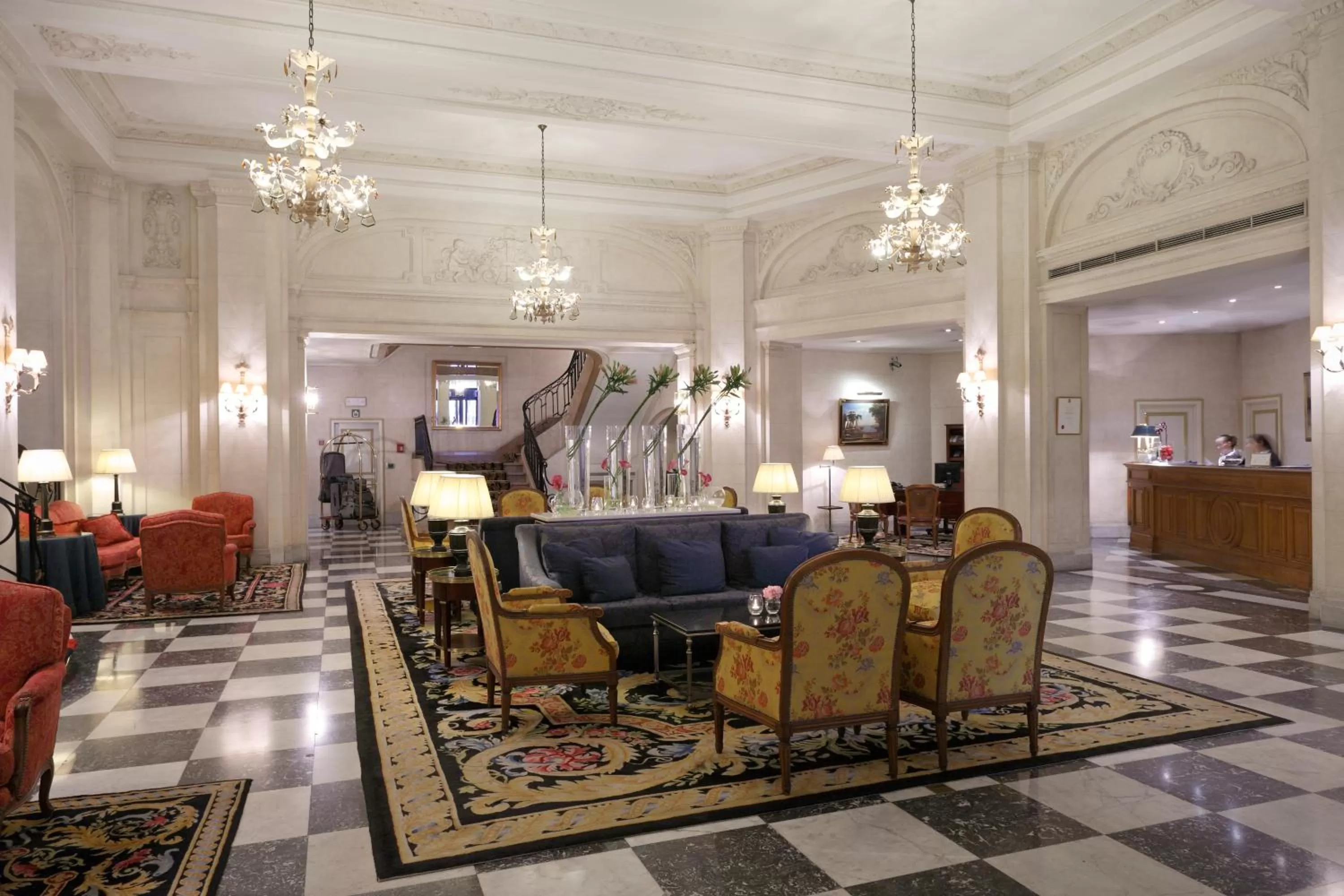 Lobby or reception in Hotel Le Plaza Brussels