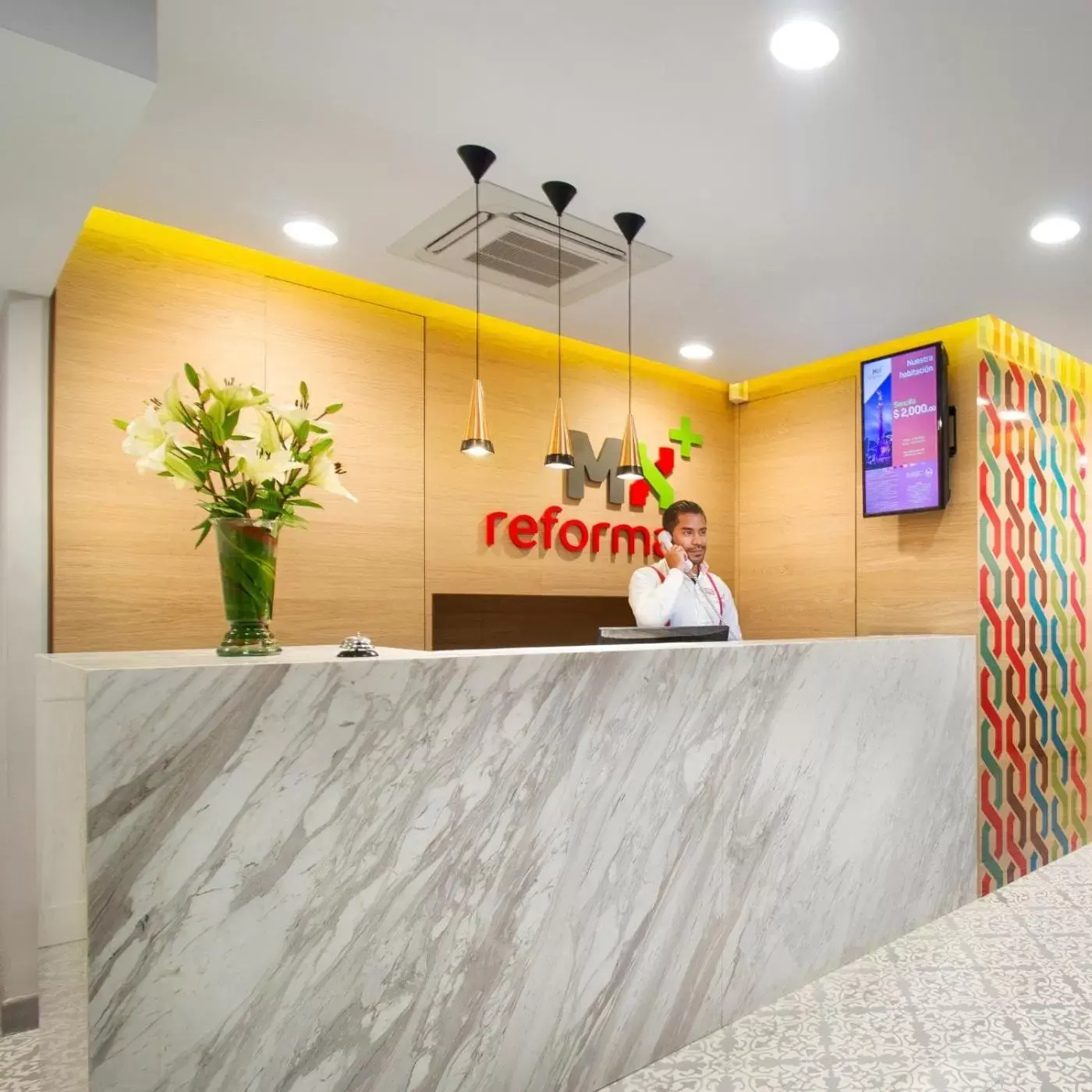 Property building, Lobby/Reception in Hotel MX reforma