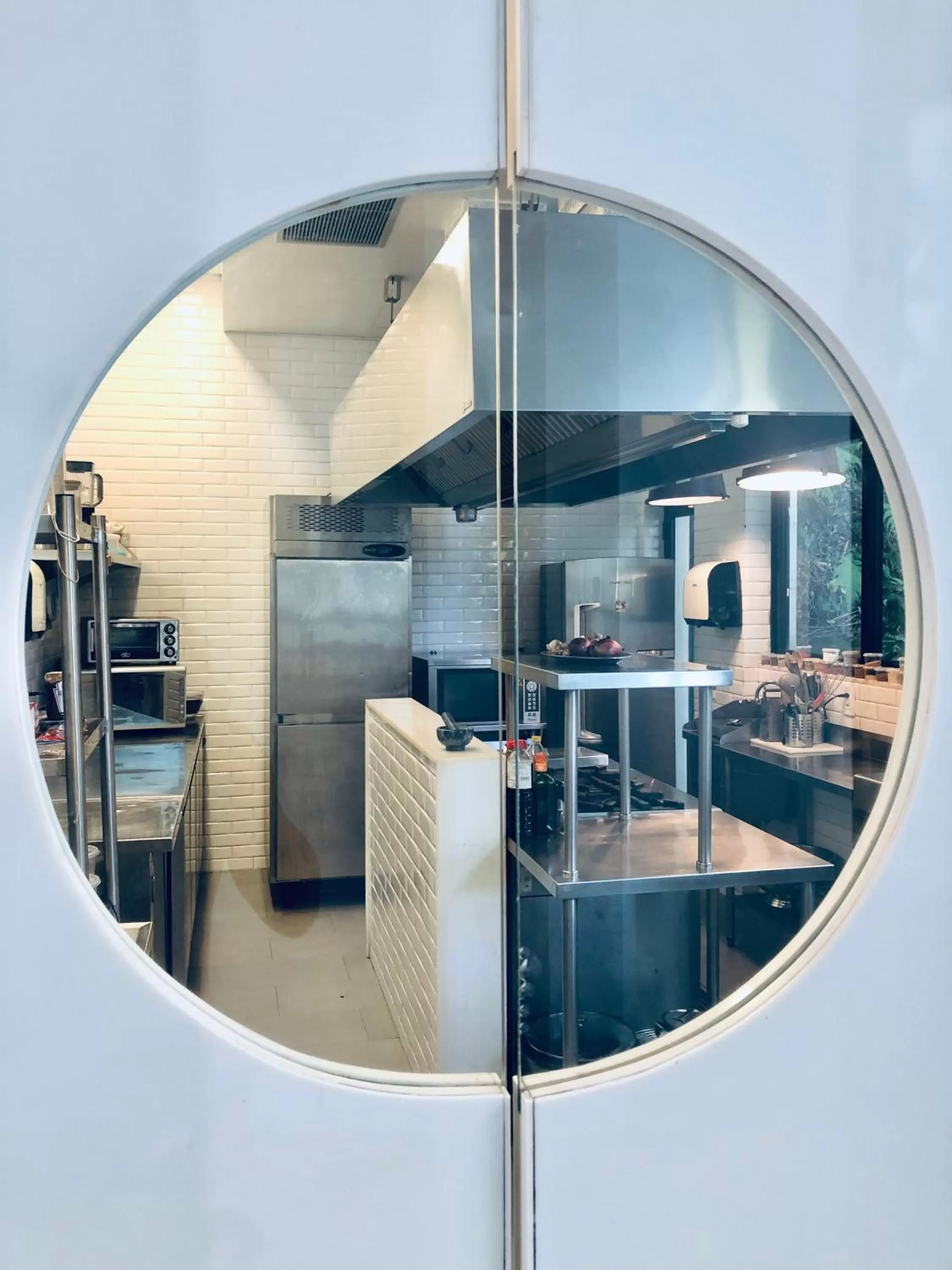 kitchen in Pousada Rio144