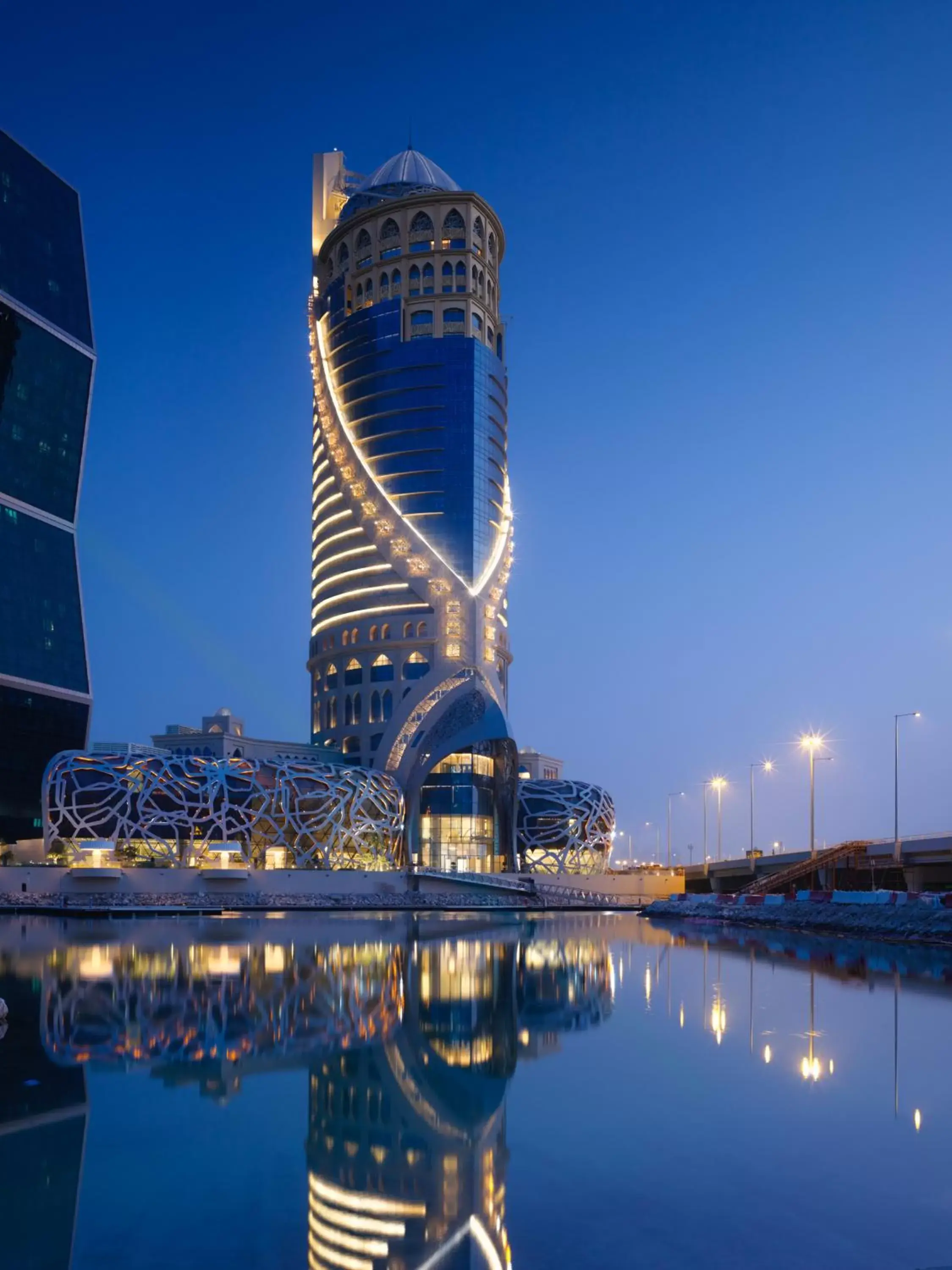 Property building in Mondrian Doha Property building in Mondrian Doha
