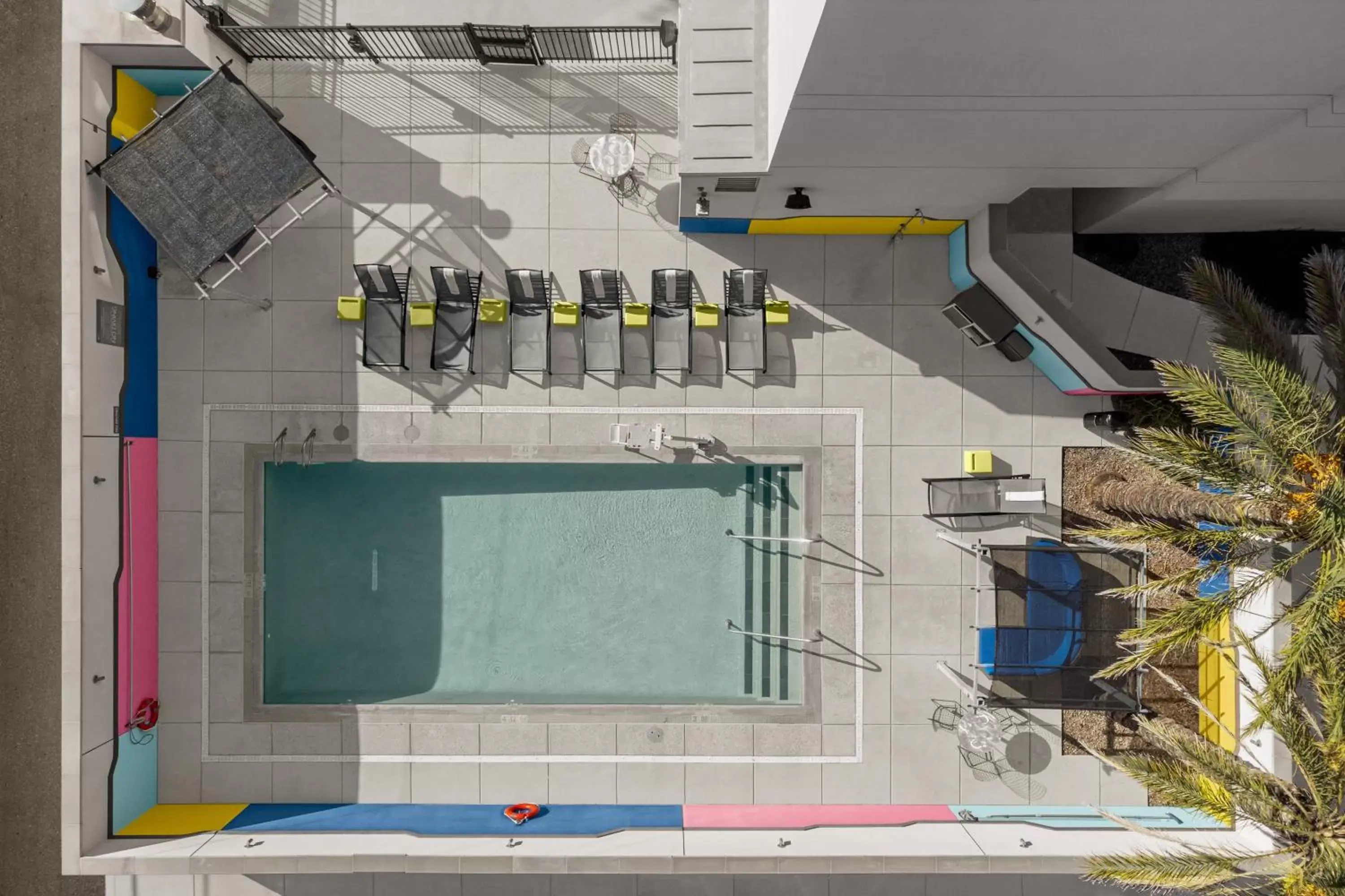 Swimming pool, Floor Plan in Aloft Tucson University