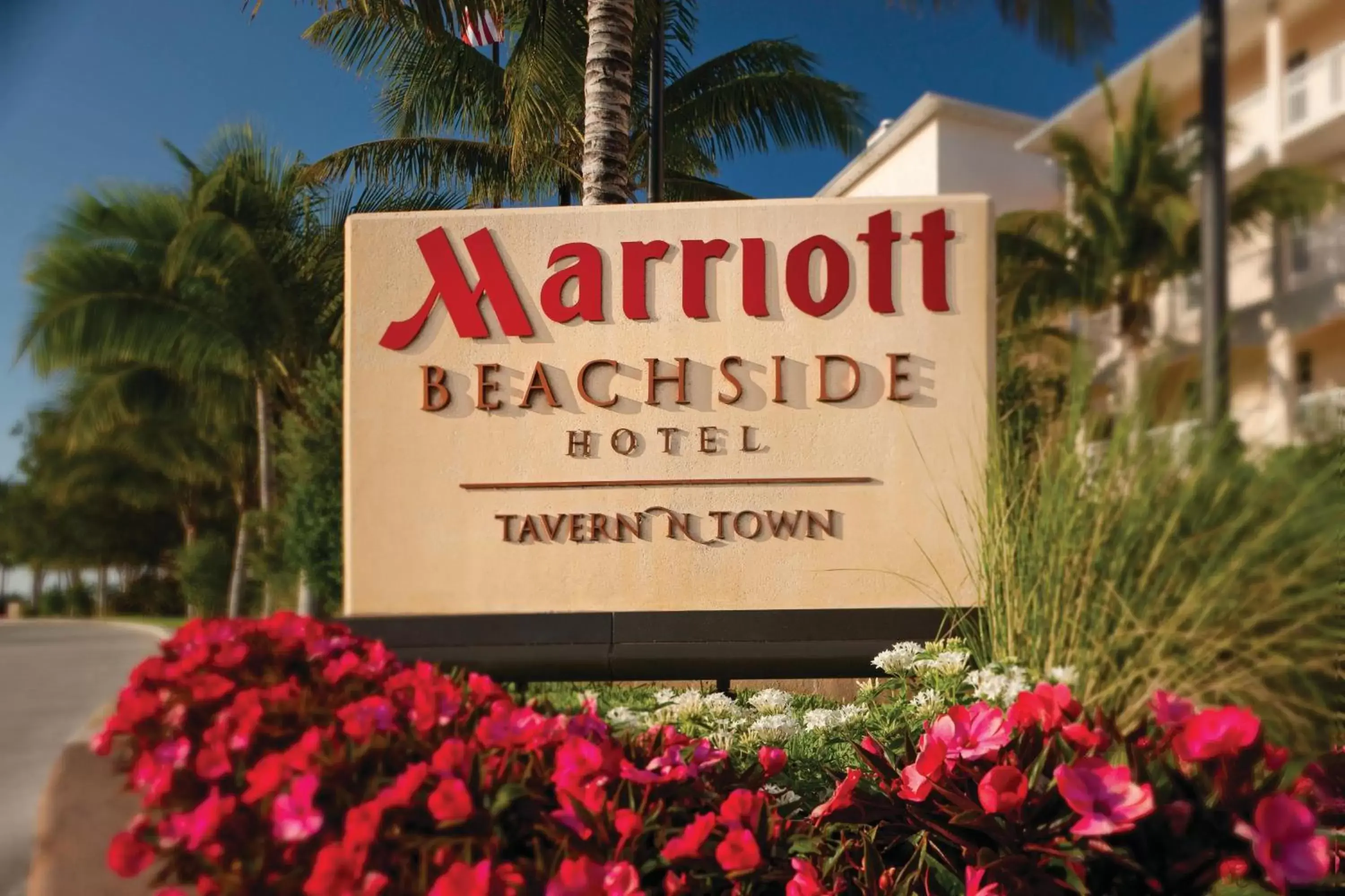 Property building, Property Logo/Sign in Key West Marriott Beachside Hotel