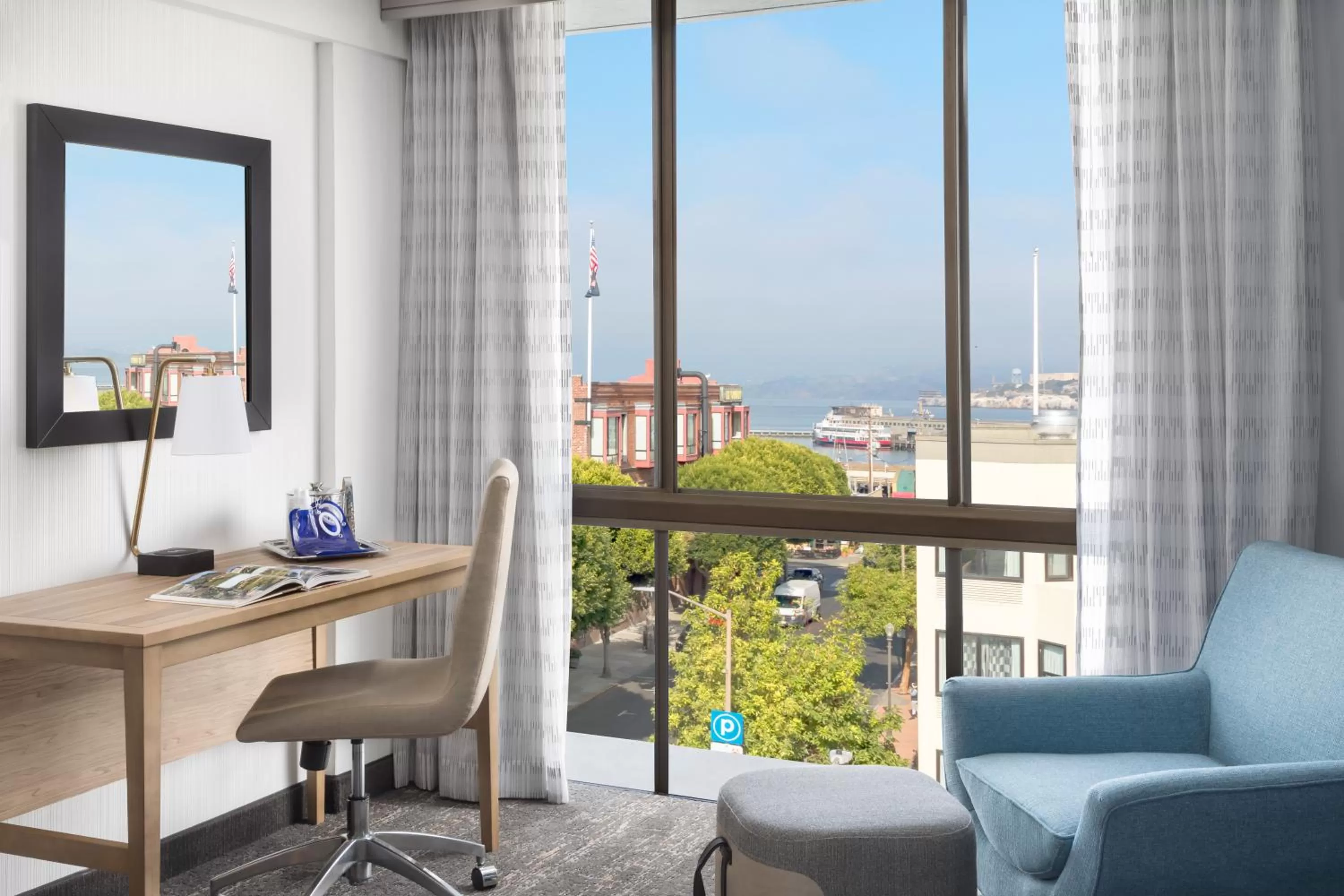 Seating area in Hotel Caza