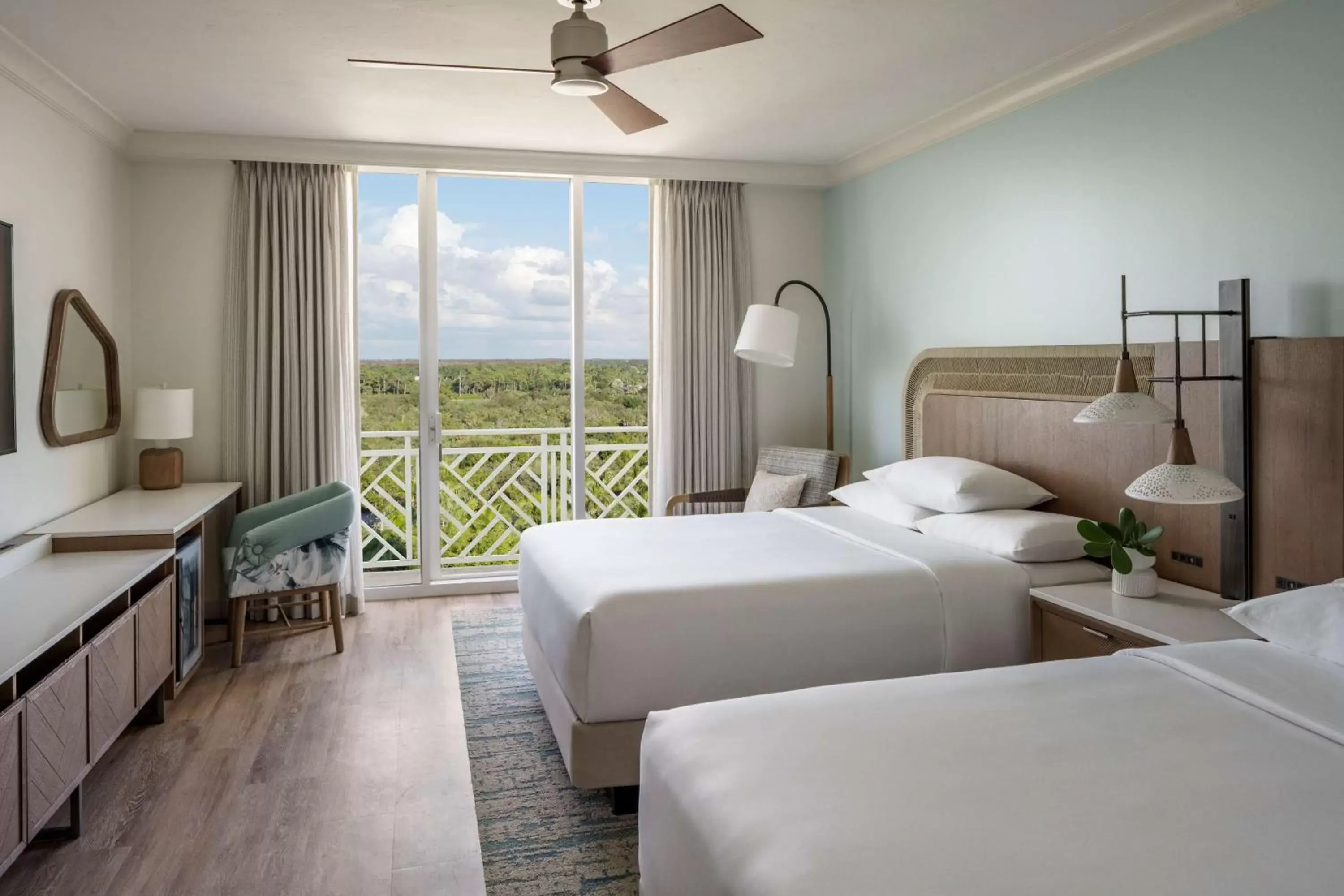 Bedroom, Mountain View in Hyatt Regency Coconut Point Resort & Spa Near Naples