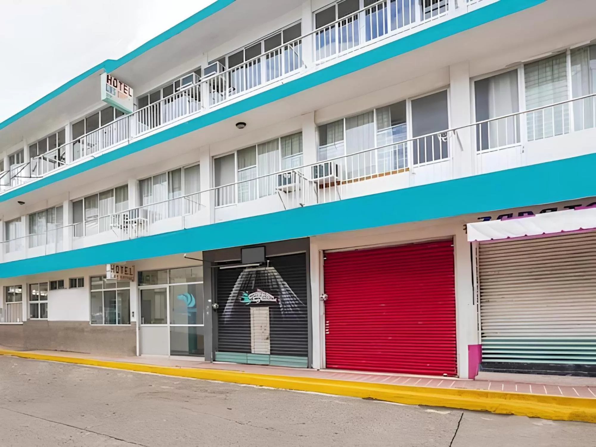 View (from property/room), Property Building in Hotel Las Brisas
