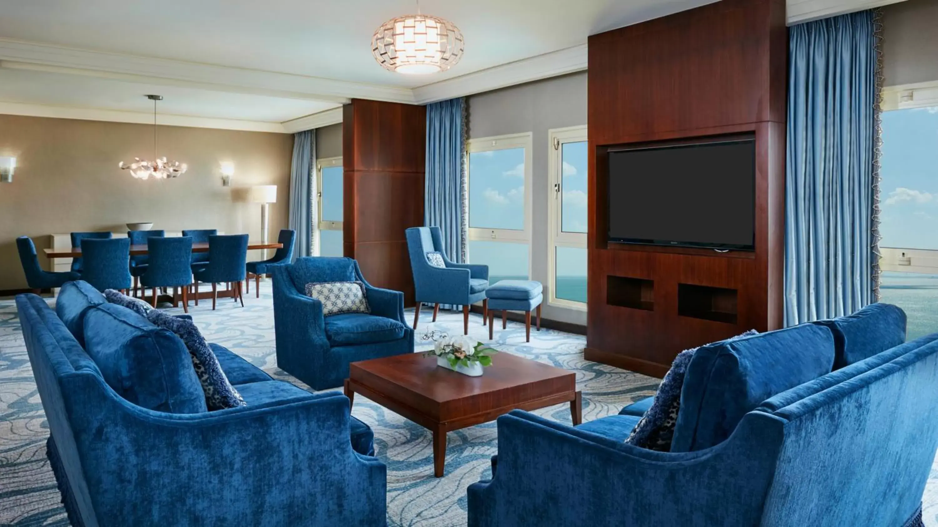 Photo of the whole room, Seating Area in InterContinental Doha Beach & Spa, an IHG Hotel Photo of the whole room, Seating Area in InterContinental Doha Beach & Spa, an IHG Hotel
