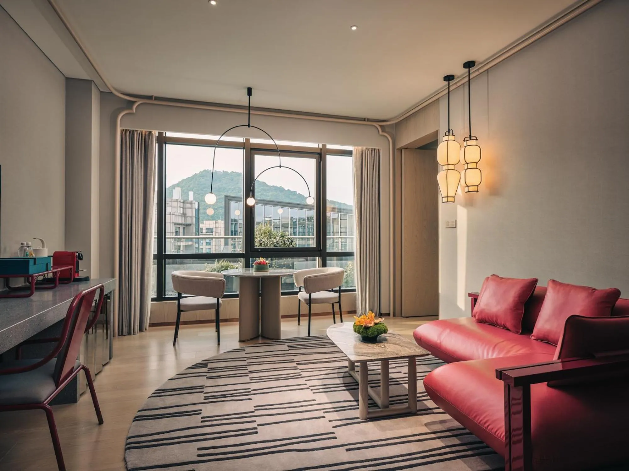 View (from property/room) in Hotel Indigo Hangzhou Uptown,Close to Westlake , boutique design hotel with freeflow minibar