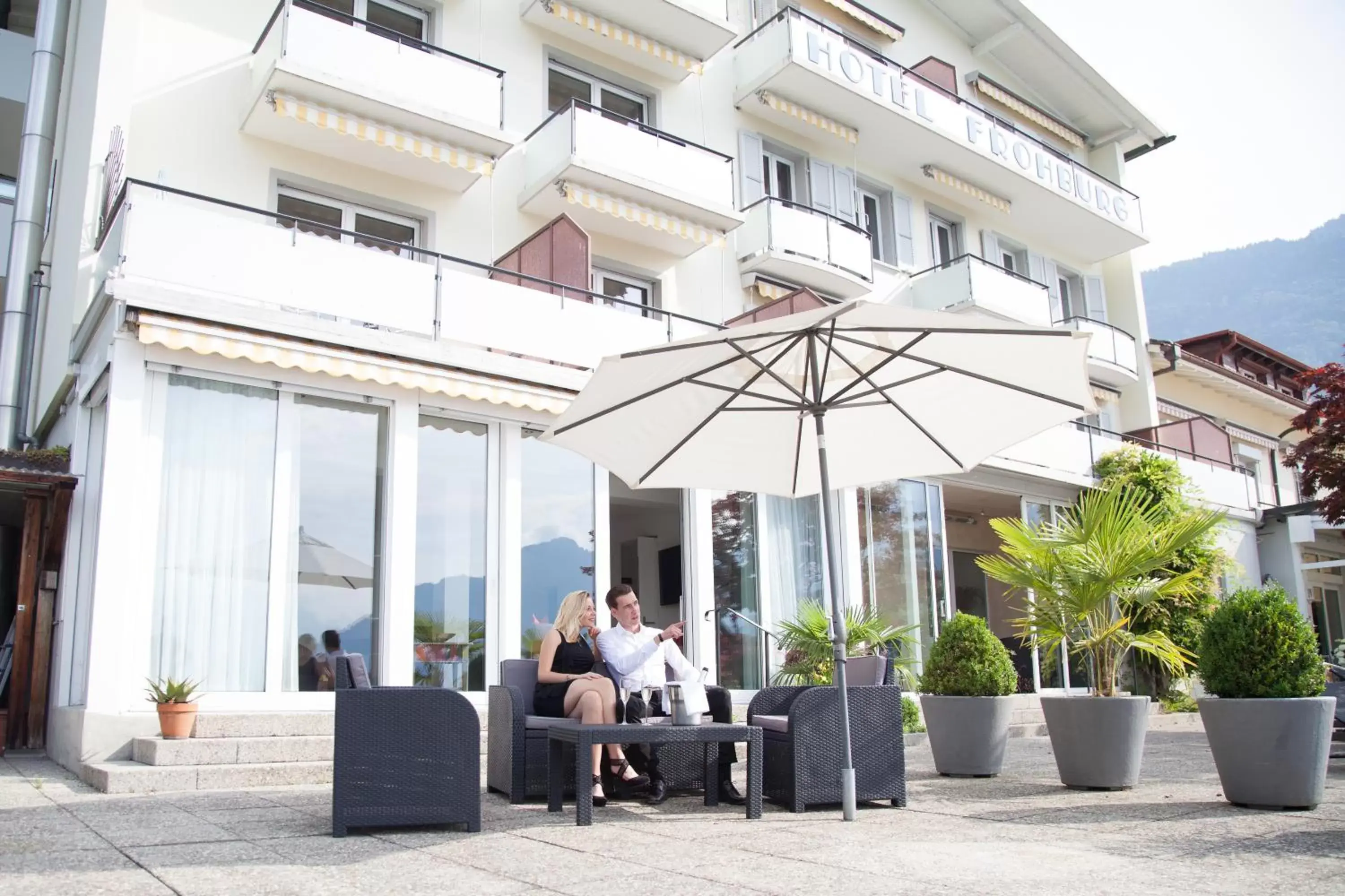 Patio in Hotel Riviera Loft