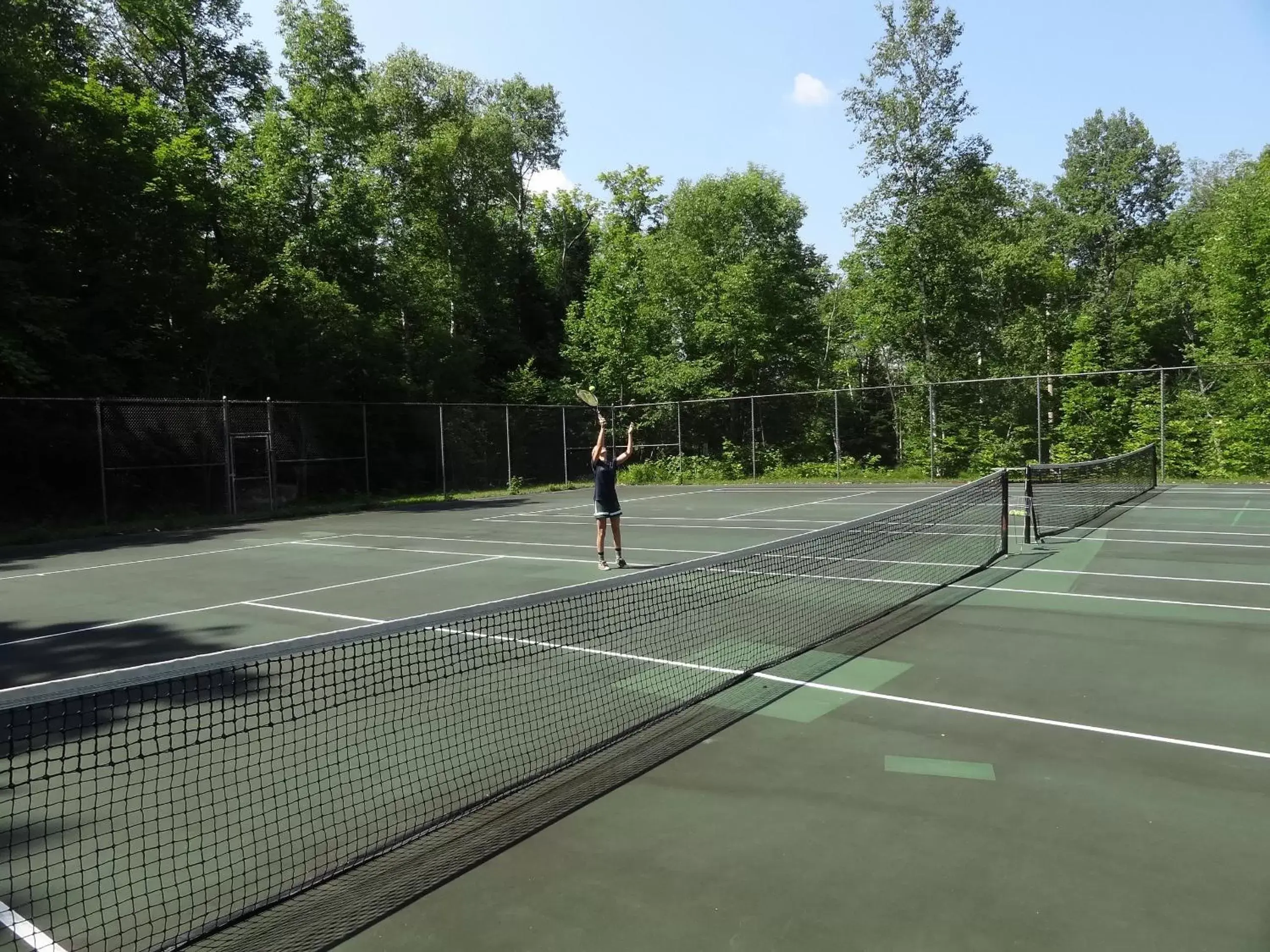Tennis court, Tennis/Squash in Garnet Hill Lodge
