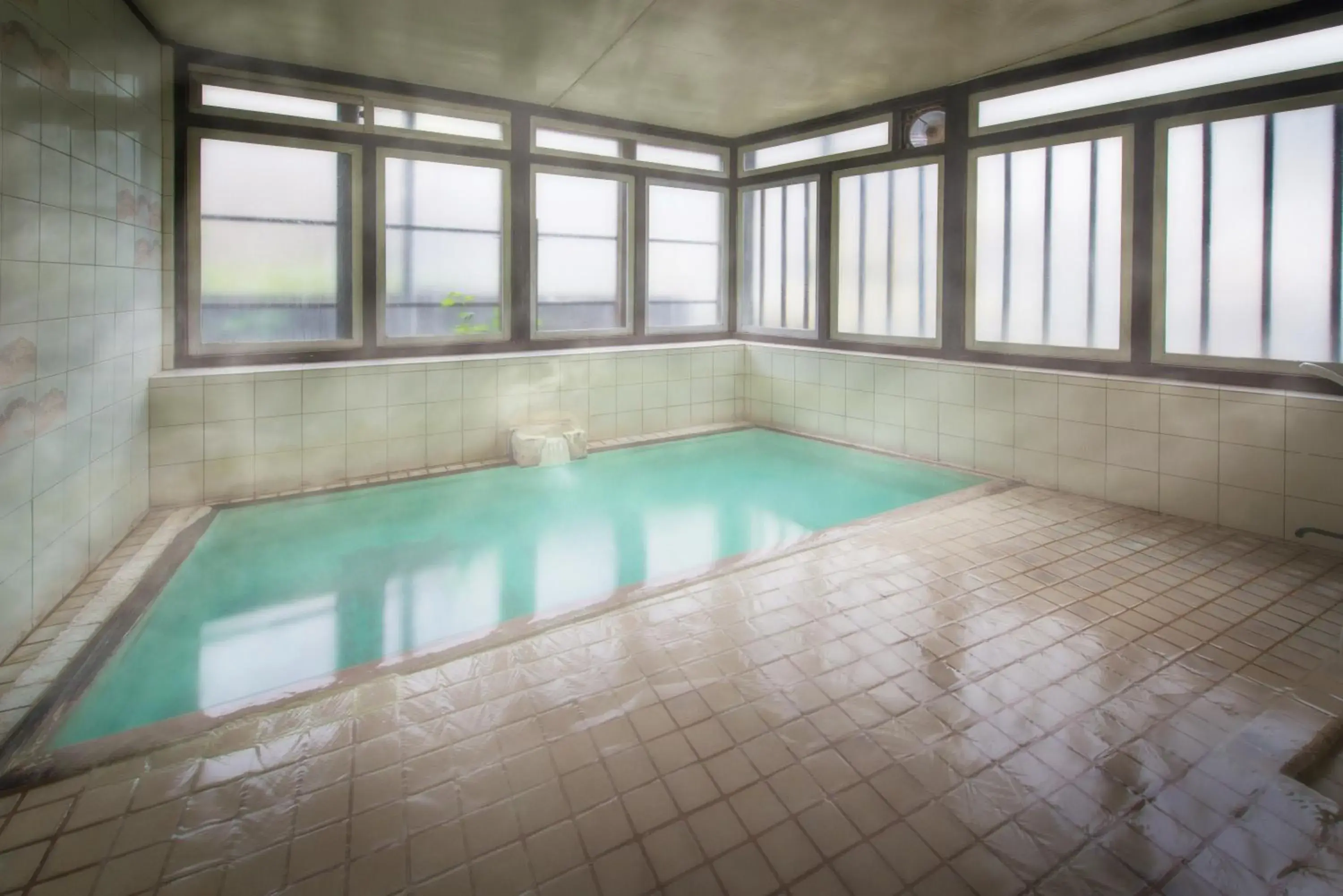 Hot Spring Bath, Swimming Pool in Yoshidaya Ryokan