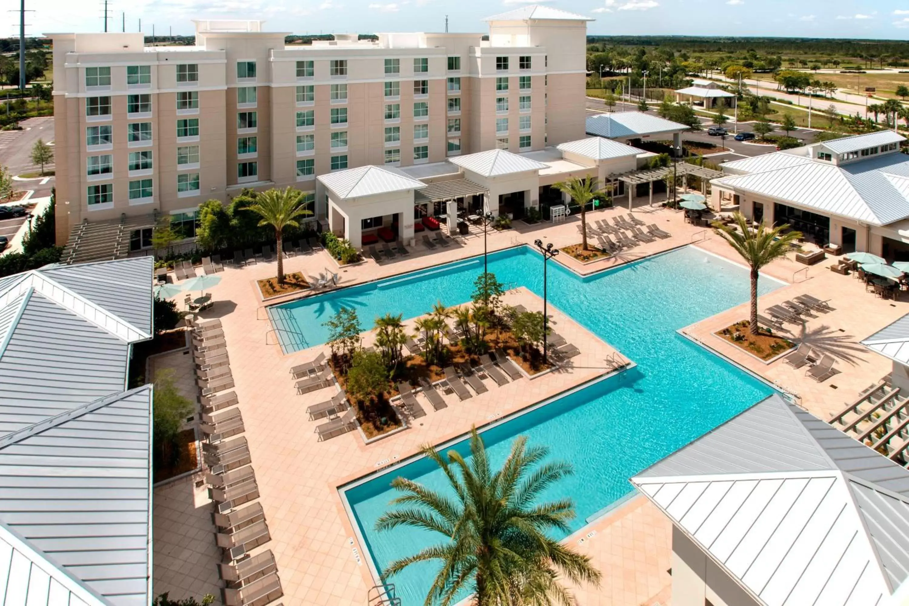 Swimming pool, Pool View in TownePlace Suites Orlando at FLAMINGO CROSSINGS® Town Center/Western Entrance