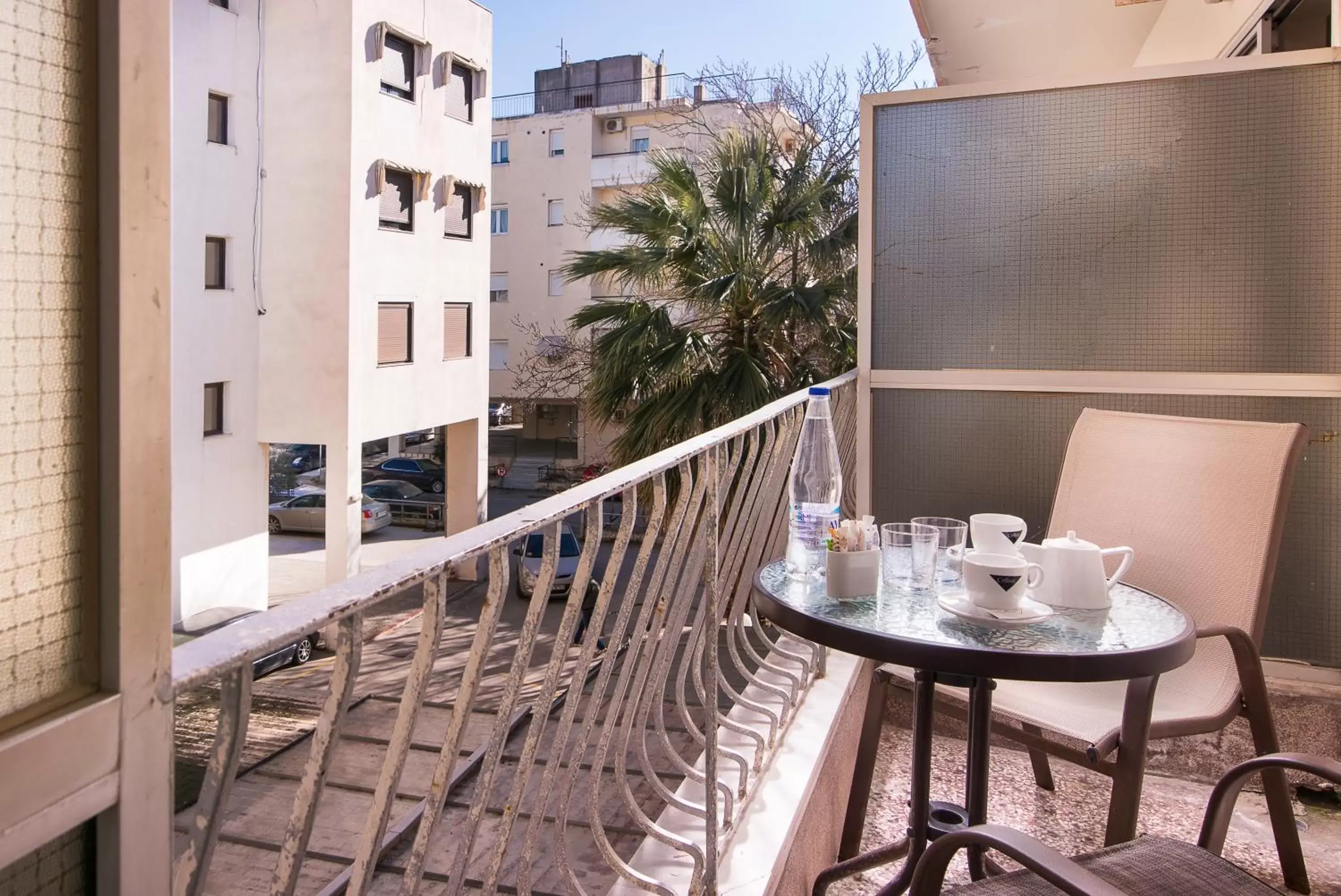 Balcony/Terrace in Hotel Aigli