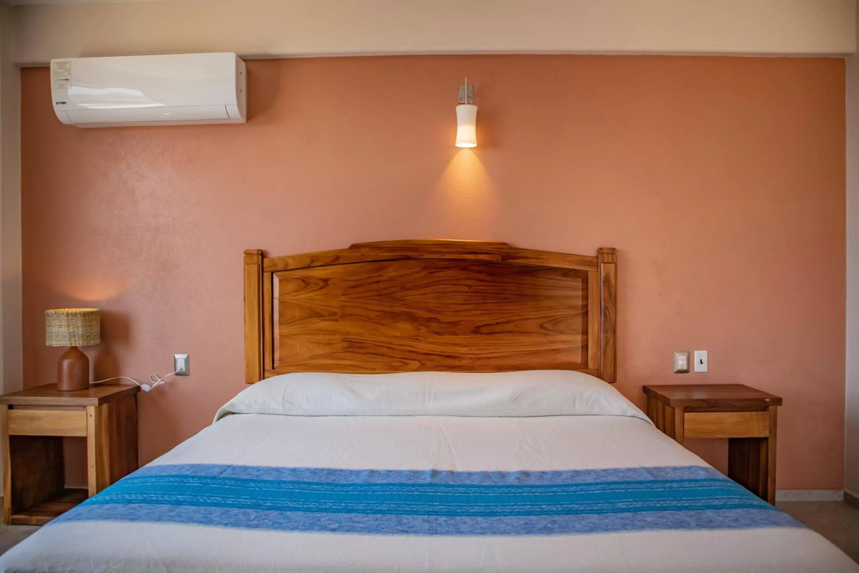 Bed in Hotel El Mirador