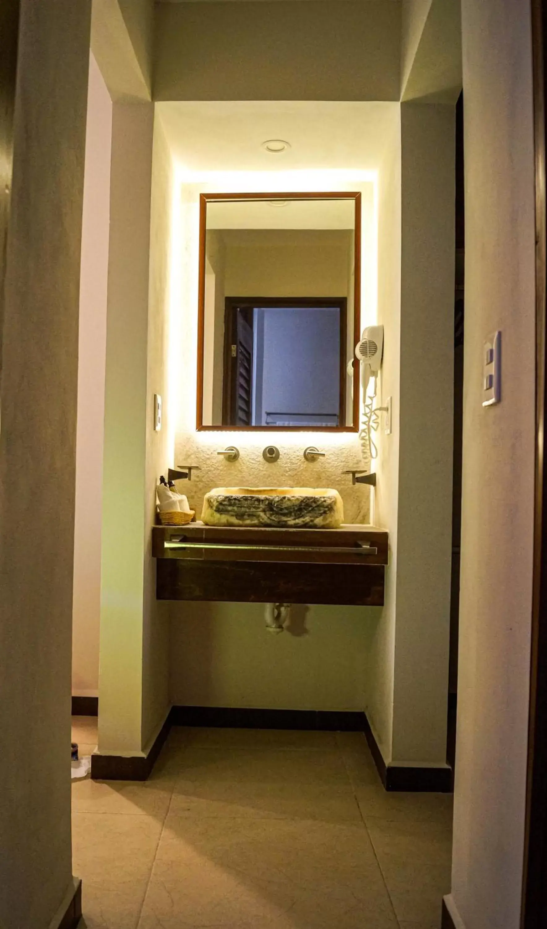 Bathroom in Casa Azul Maya