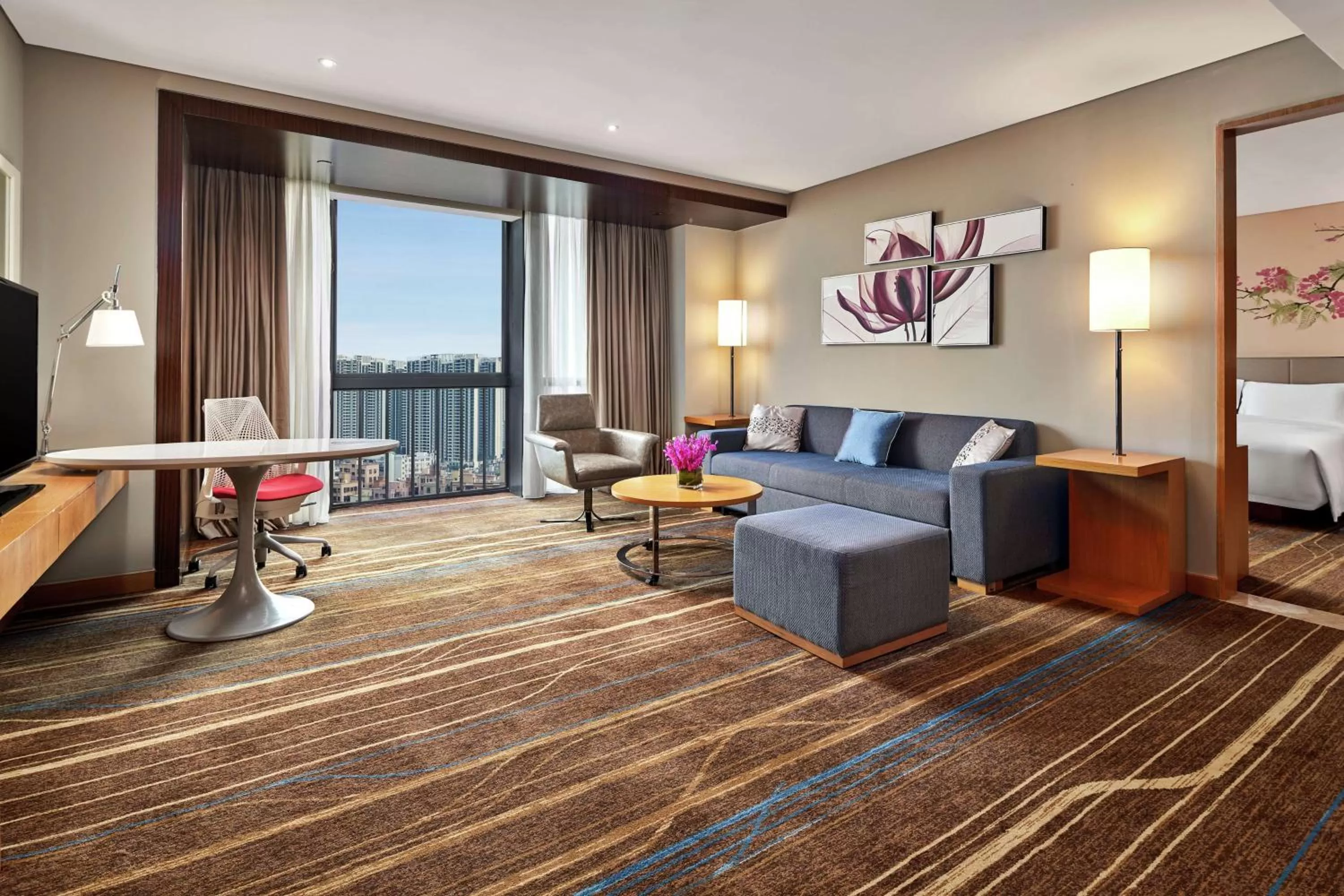 Bedroom in Hilton Garden Inn Shenzhen Bao'an