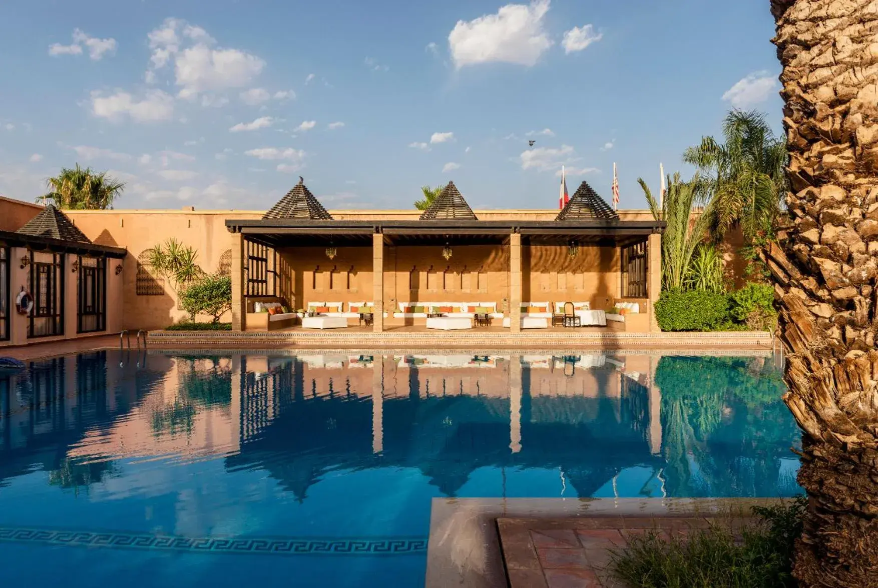 Patio, Property Building in Berbère Palace