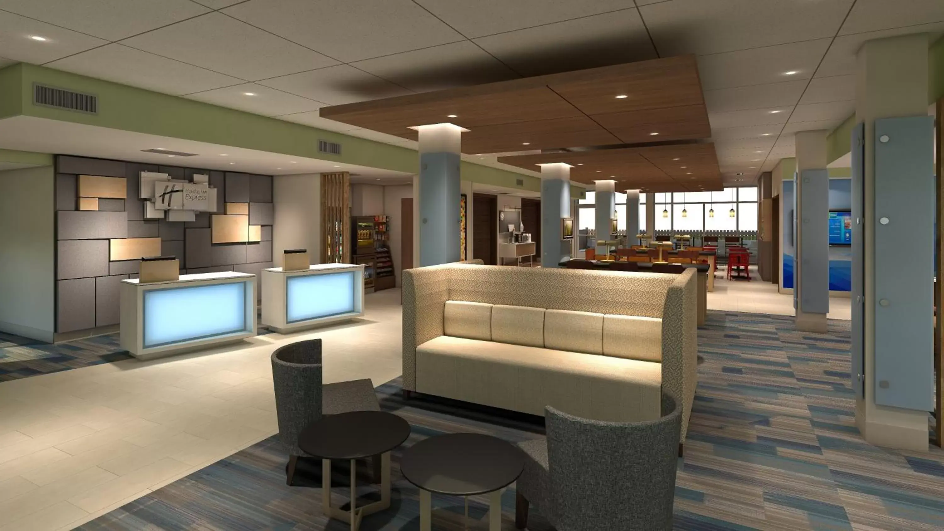 Property building, Lobby/Reception in Holiday Inn Express & Suites - Dalton - Walnut Ave, an IHG Hotel