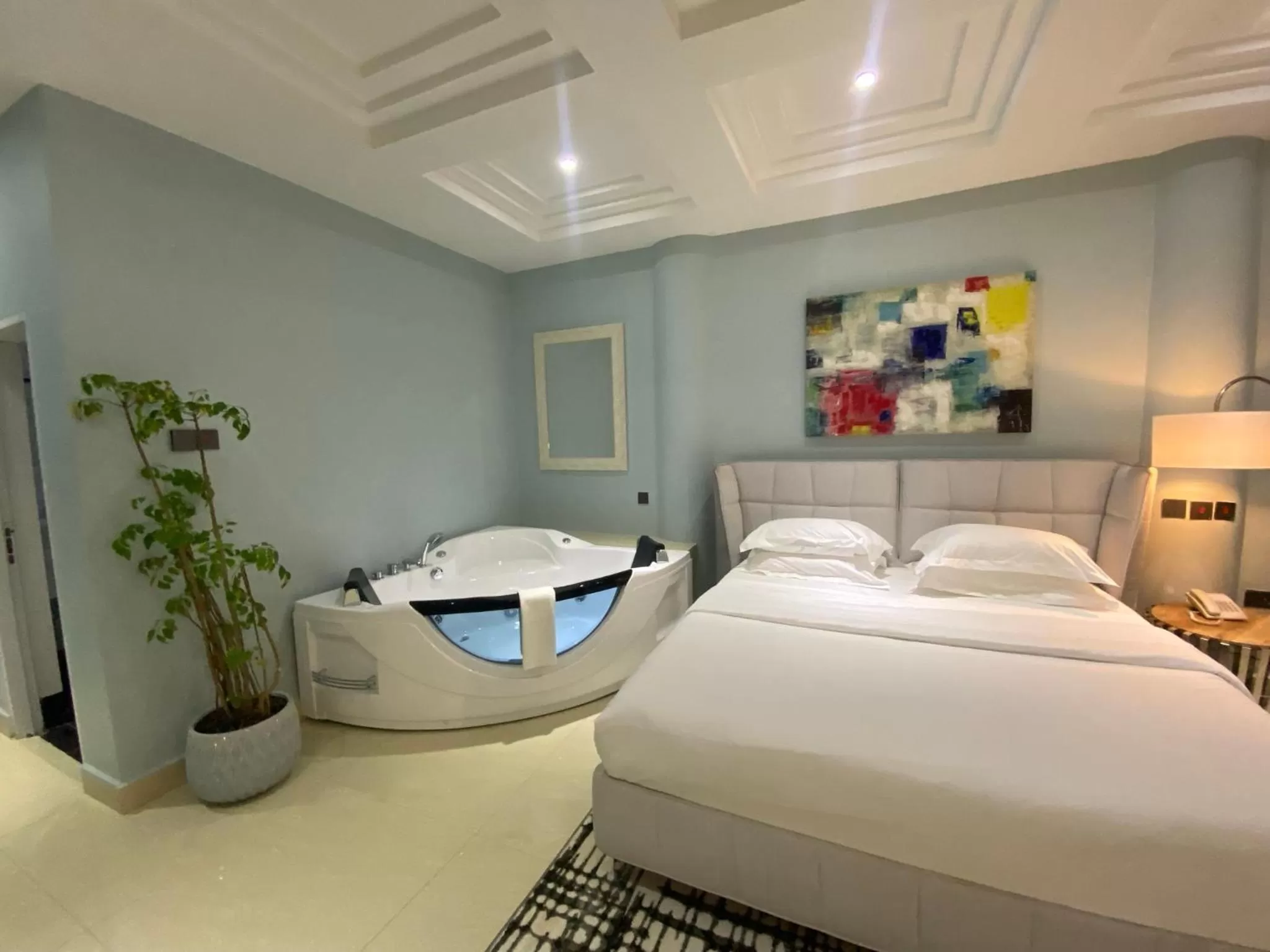 Bed in MUSE Boutique Hotel