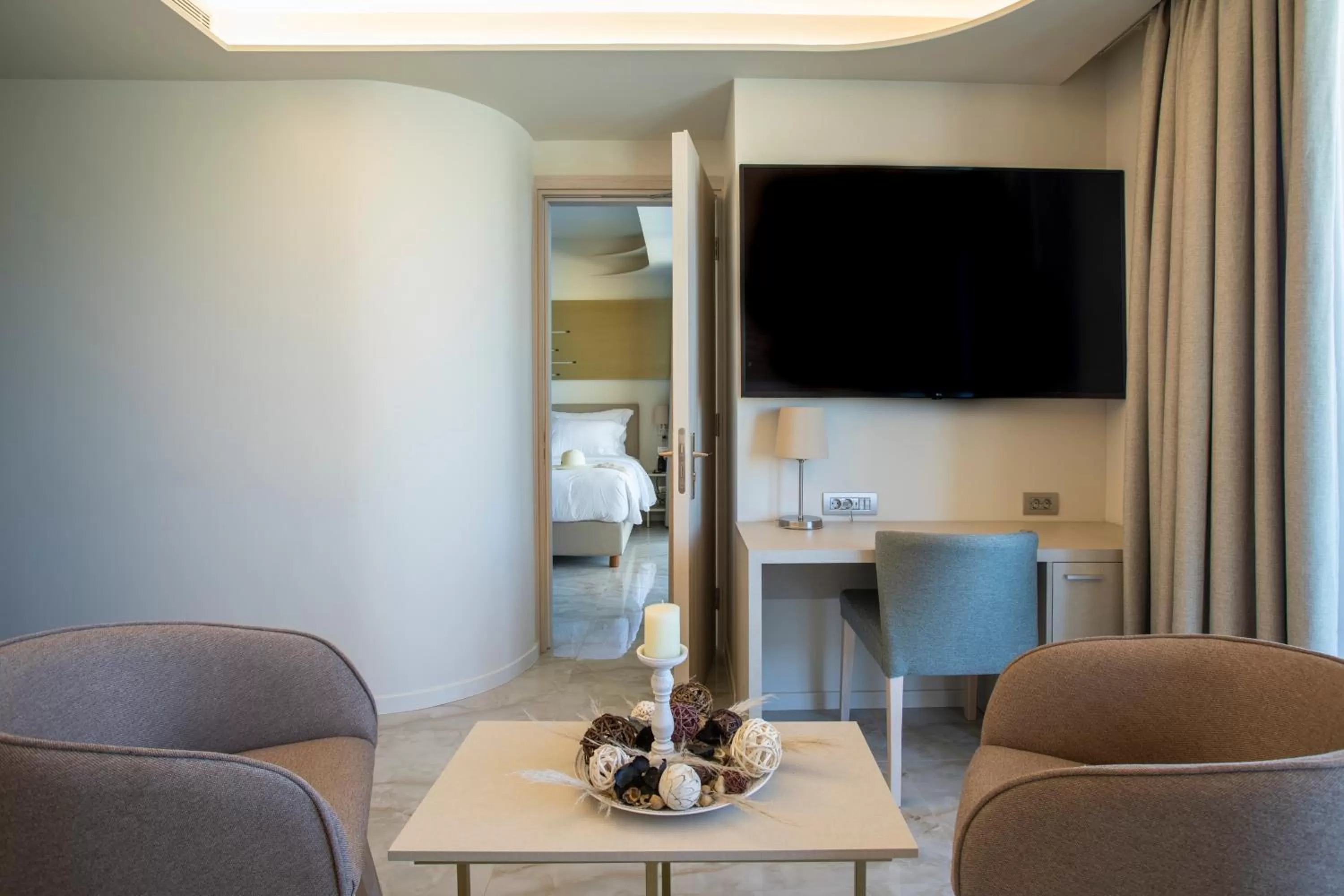 Seating area in Green Suites Boutique Hotel