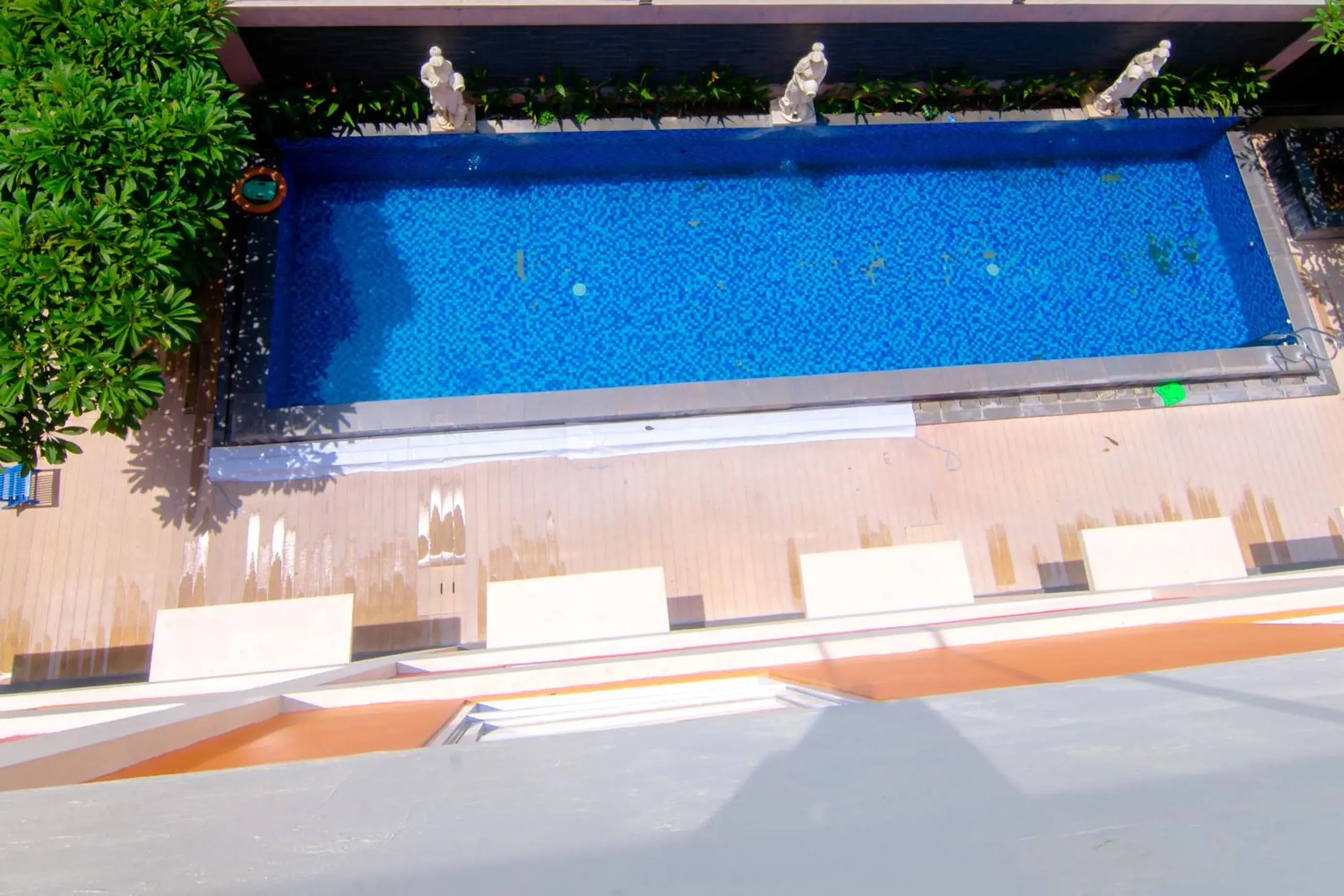 Swimming pool, Pool View in Front One Hotel Purwodadi