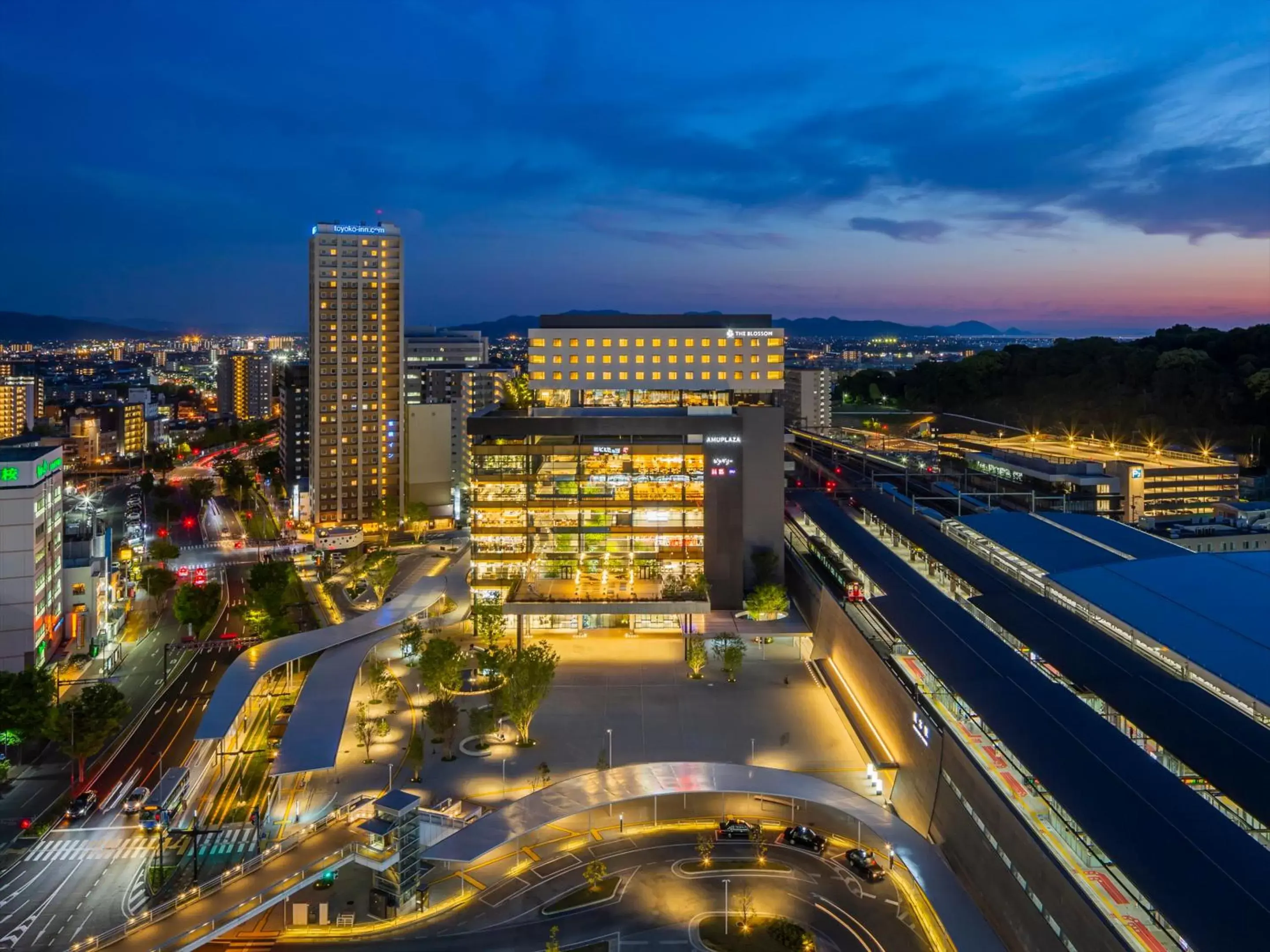 Property building, Bird's-eye View in THE BLOSSOM KUMAMOTO