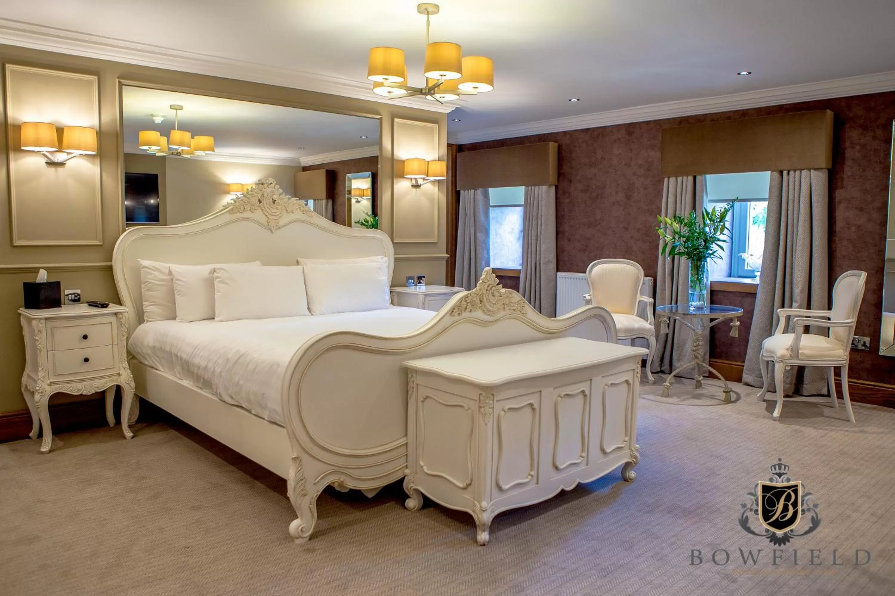 Bedroom, Bed in Bowfield Hotel and Spa