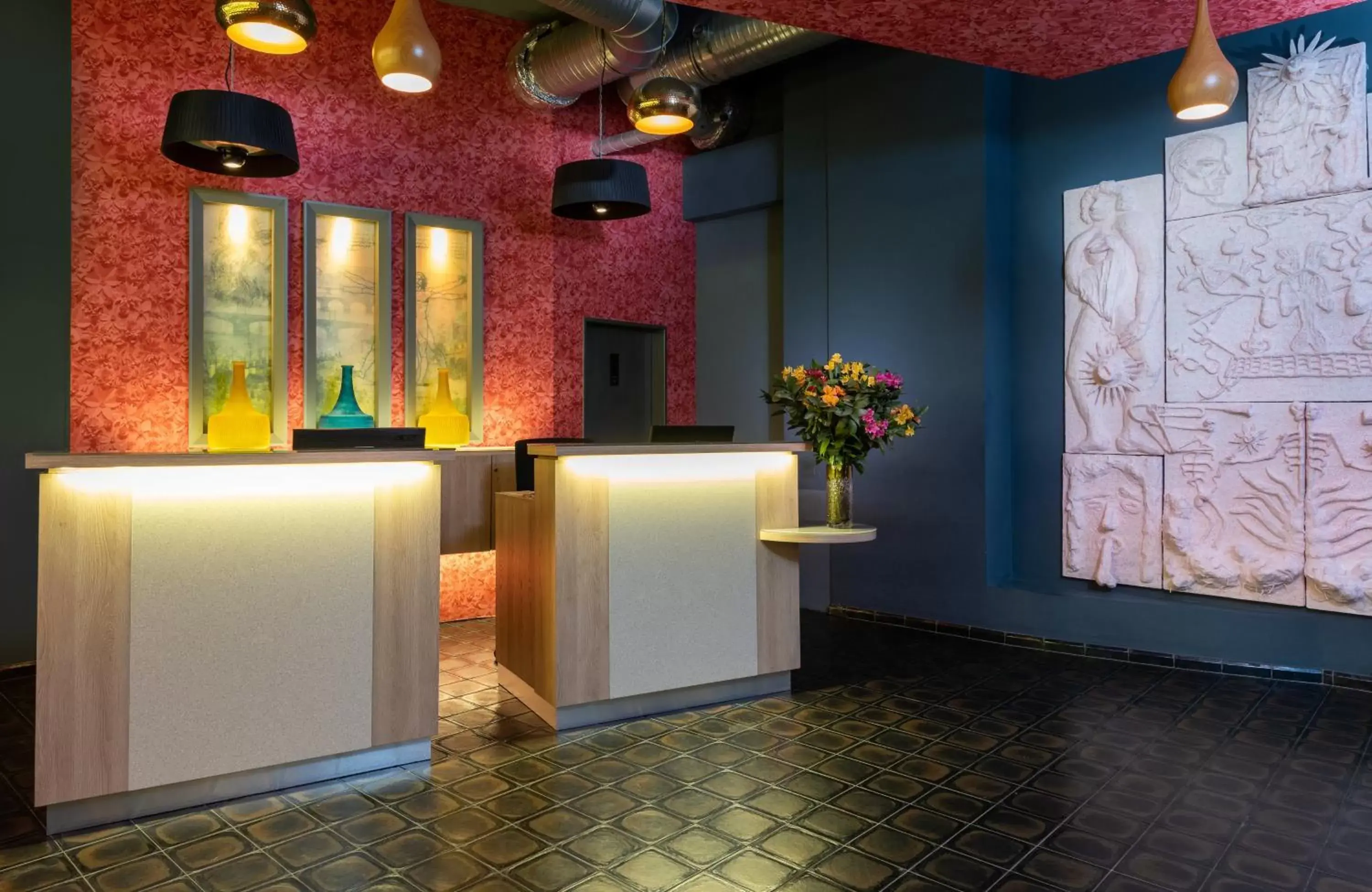 Lobby or reception, Lobby/Reception in NYX Hotel Prague by Leonardo Hotels