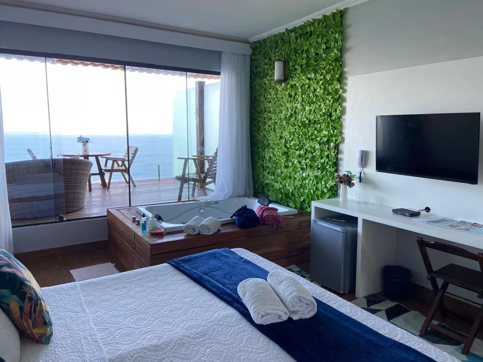 TV/Entertainment Center in Pousada e Restaurante Vista Turquesa