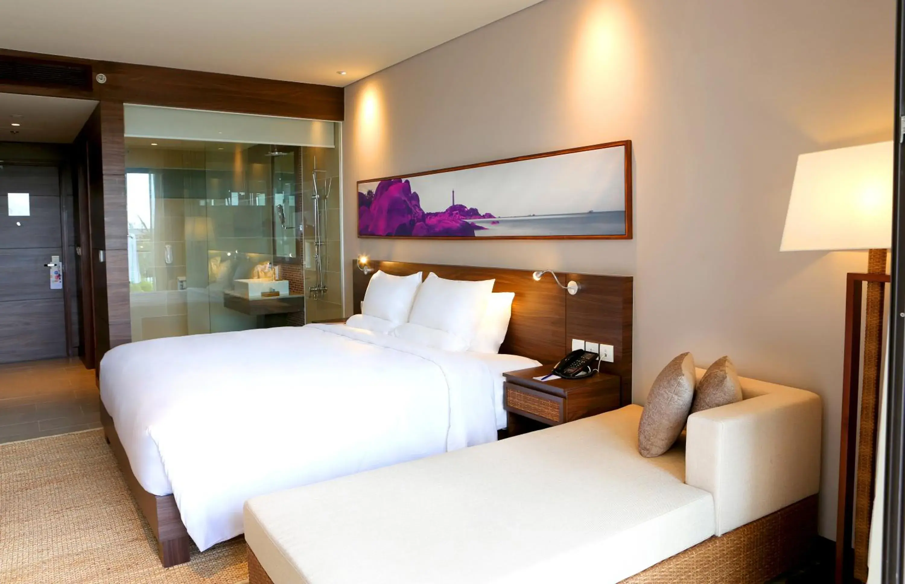 Seating area, Bed in Novotel Phu Quoc Resort