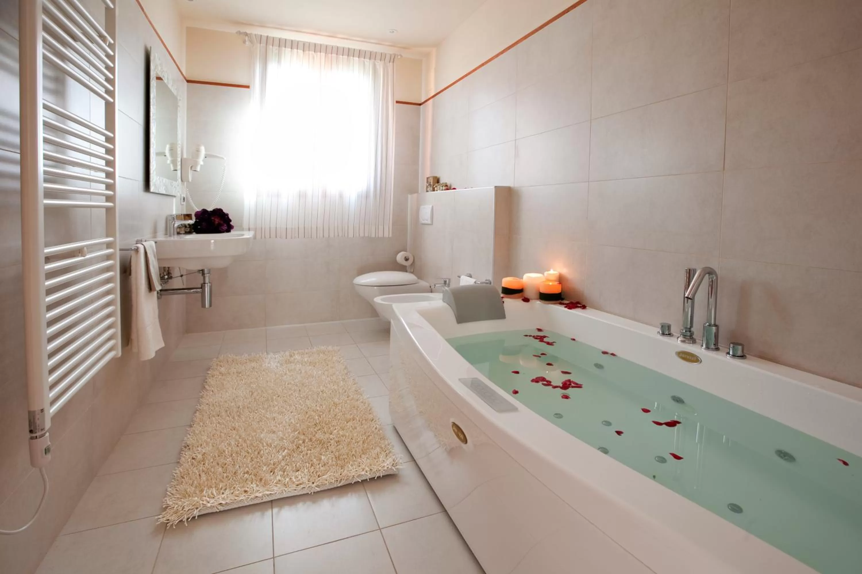 Shower in Tenuta Quadrifoglio