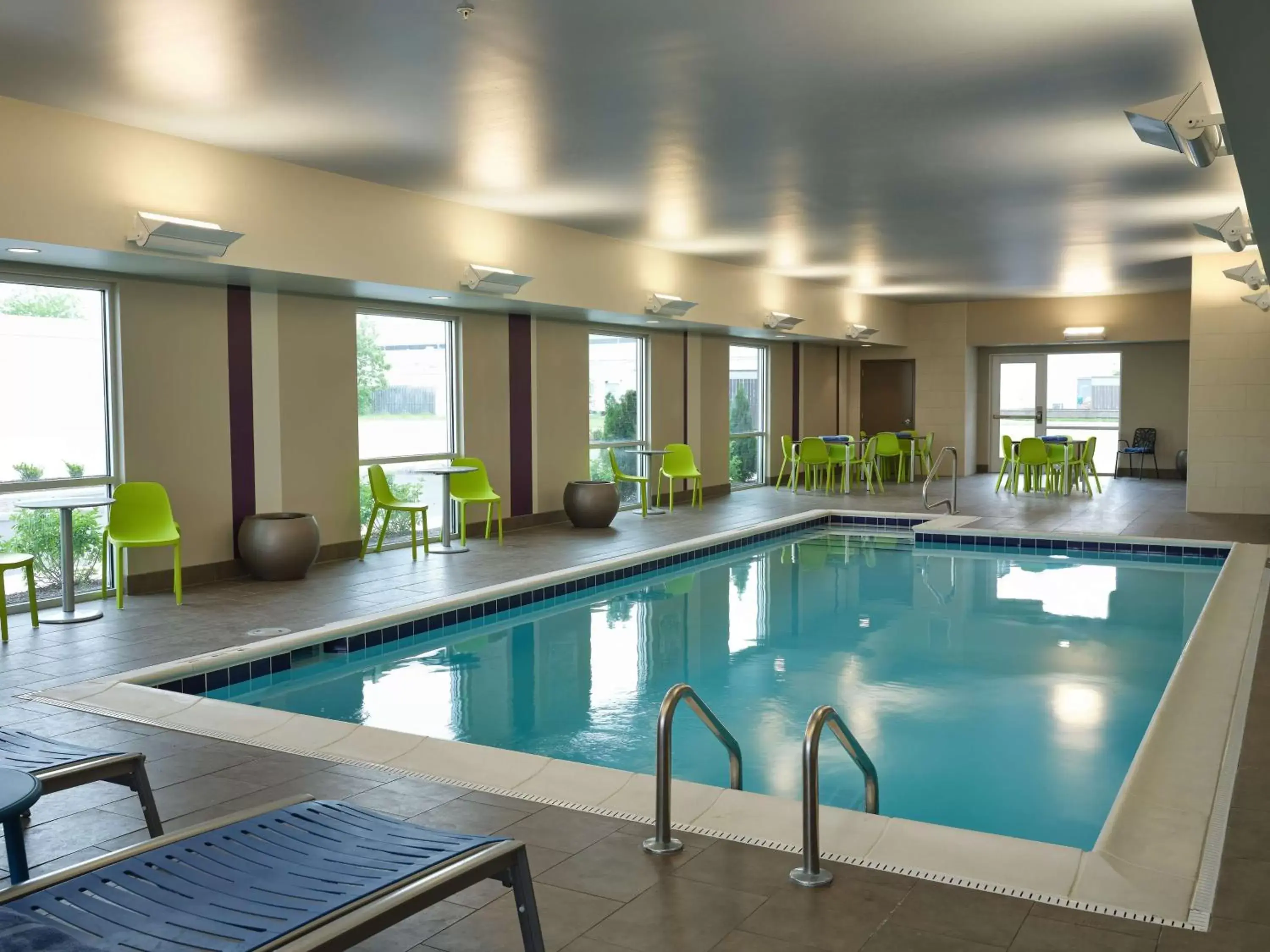 Pool view, Swimming Pool in Home2 Suites By Hilton Fishers Indianapolis Northeast