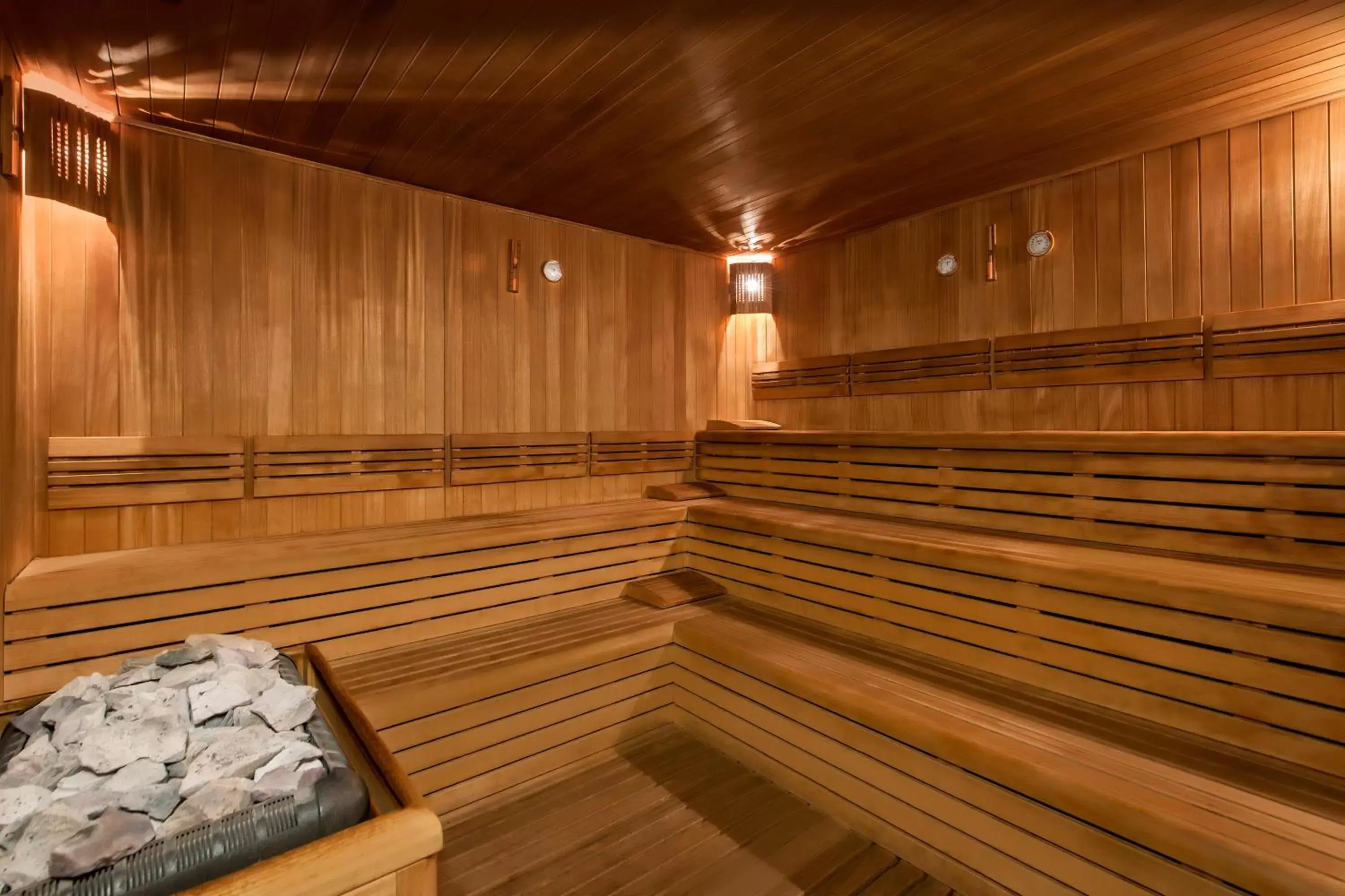 Sauna in Elite World Van Hotel