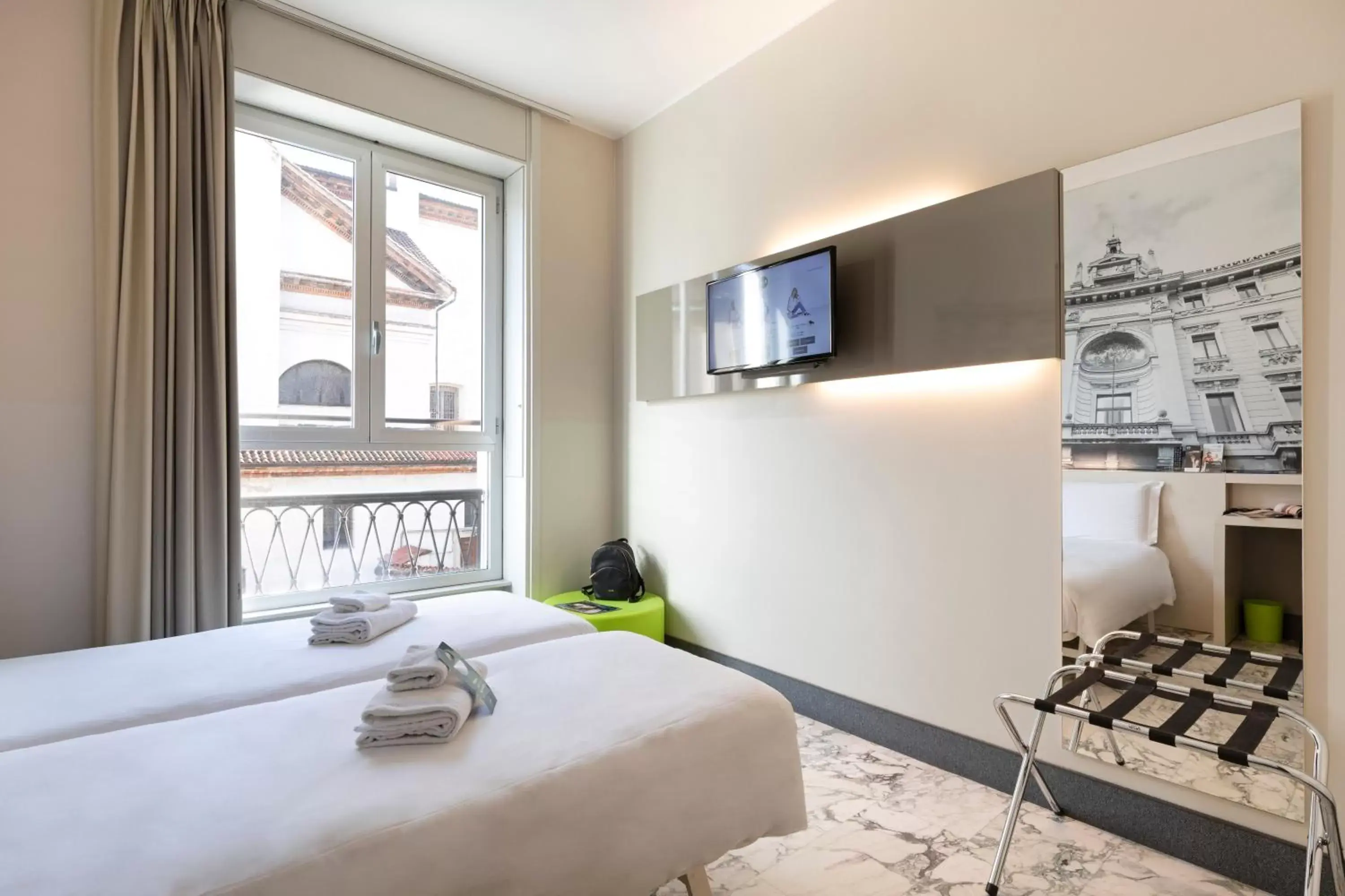 Bedroom in B&B Hotel Milano Sant'Ambrogio