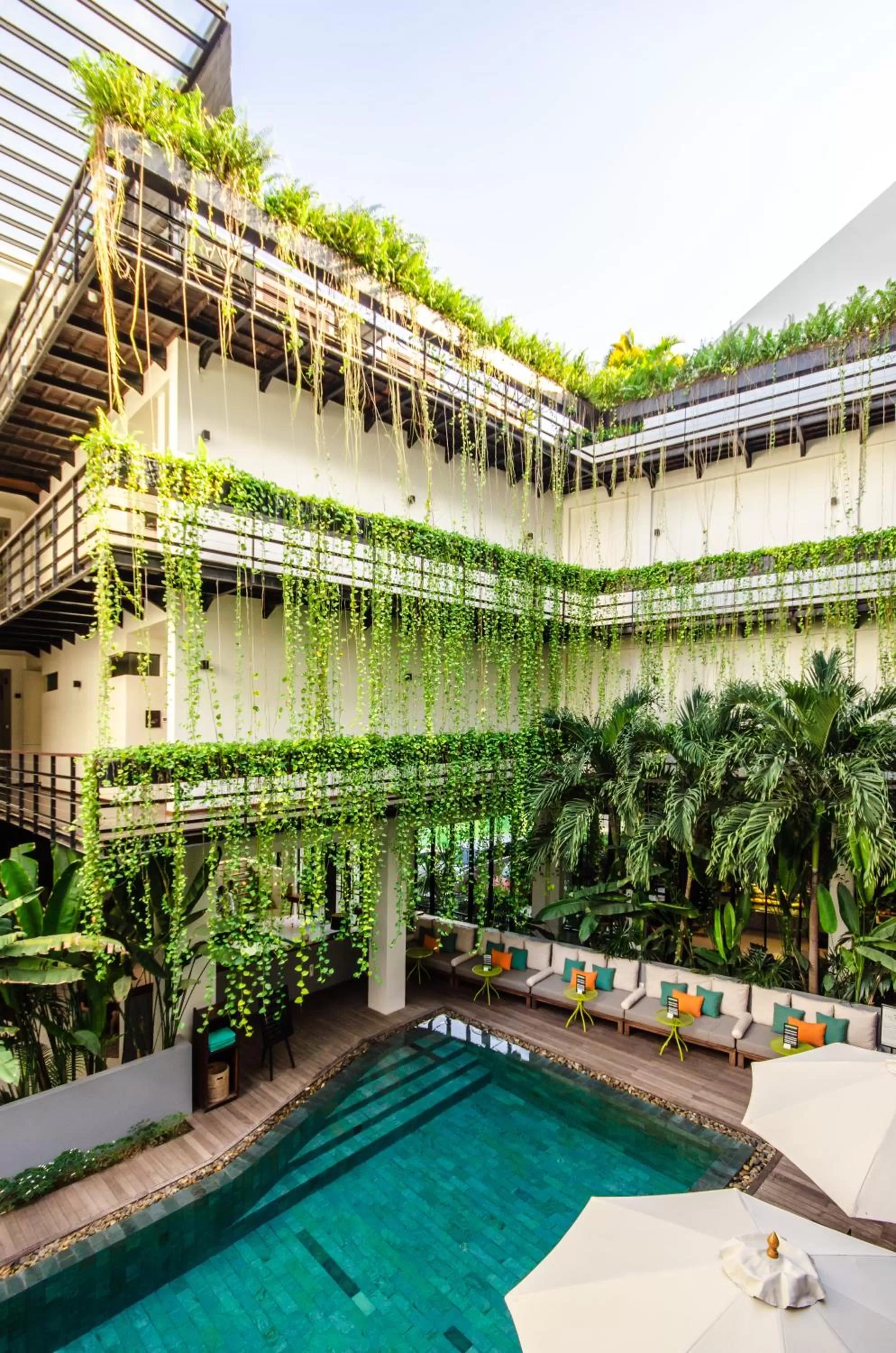 Property building in The Aviary Hotel