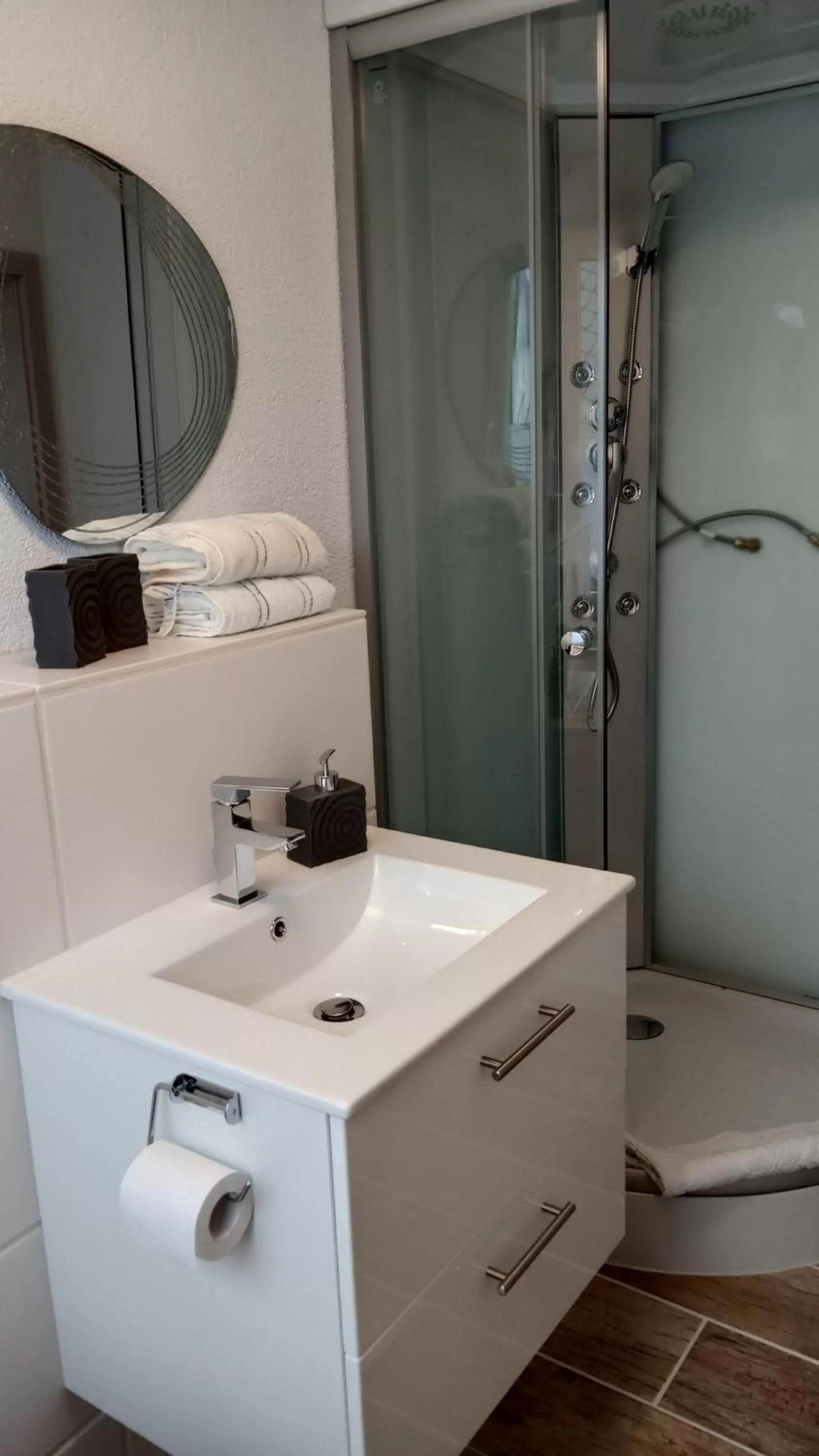 Bathroom in Gästehaus - Café Frank