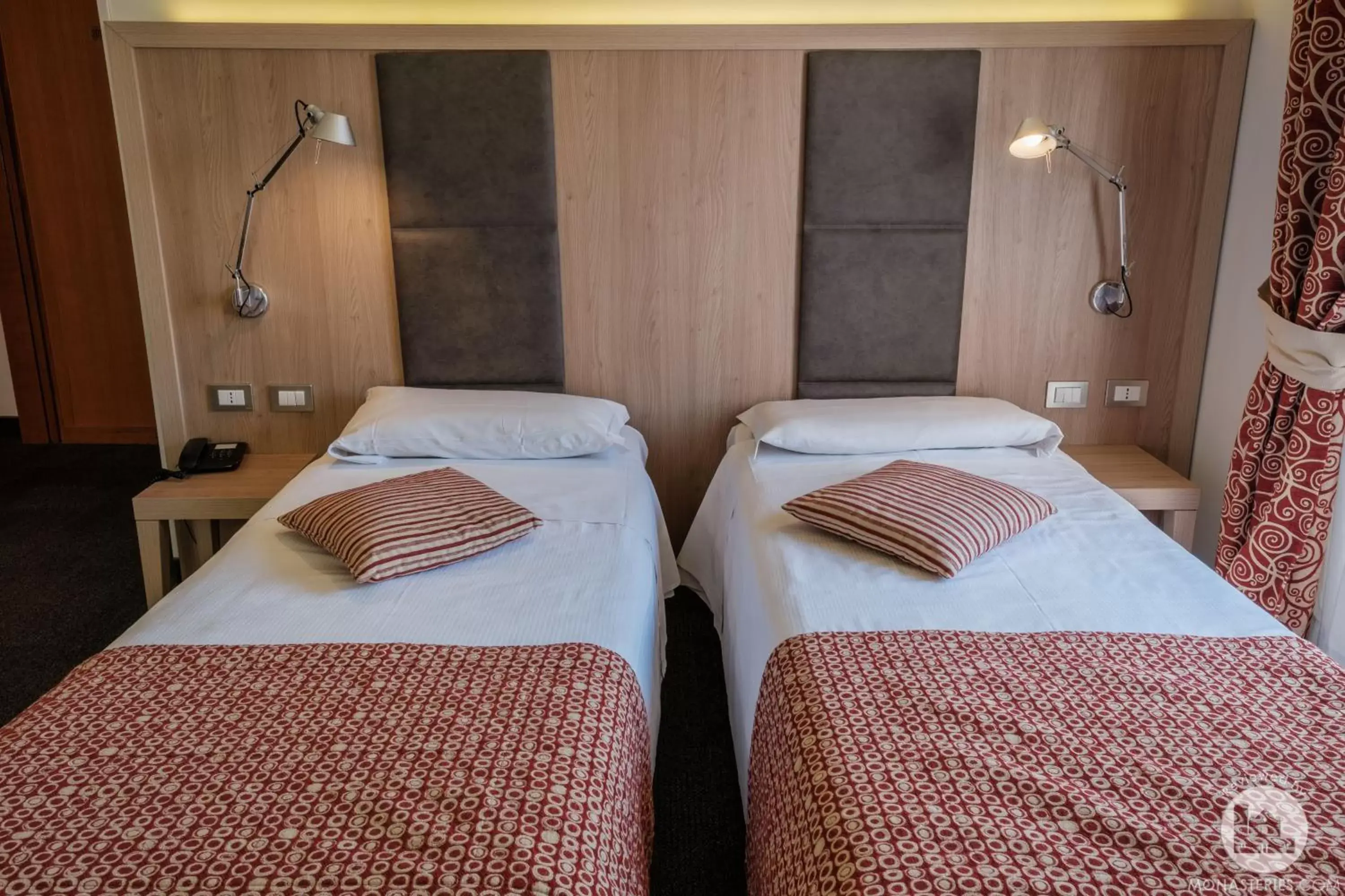 Bedroom, Bed in Hotel Casa Valdese Roma