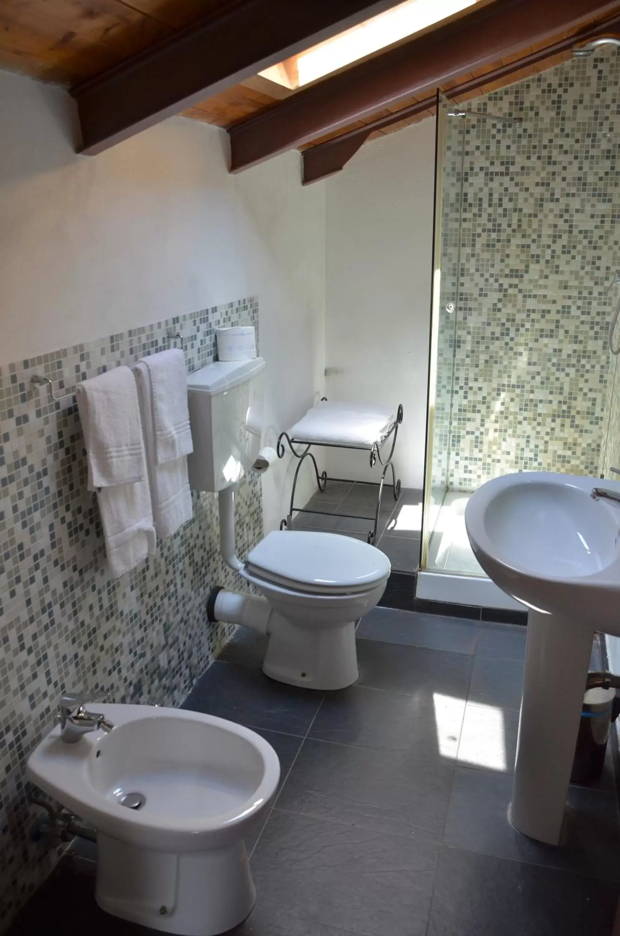 Bathroom in Locanda Dal Moccia