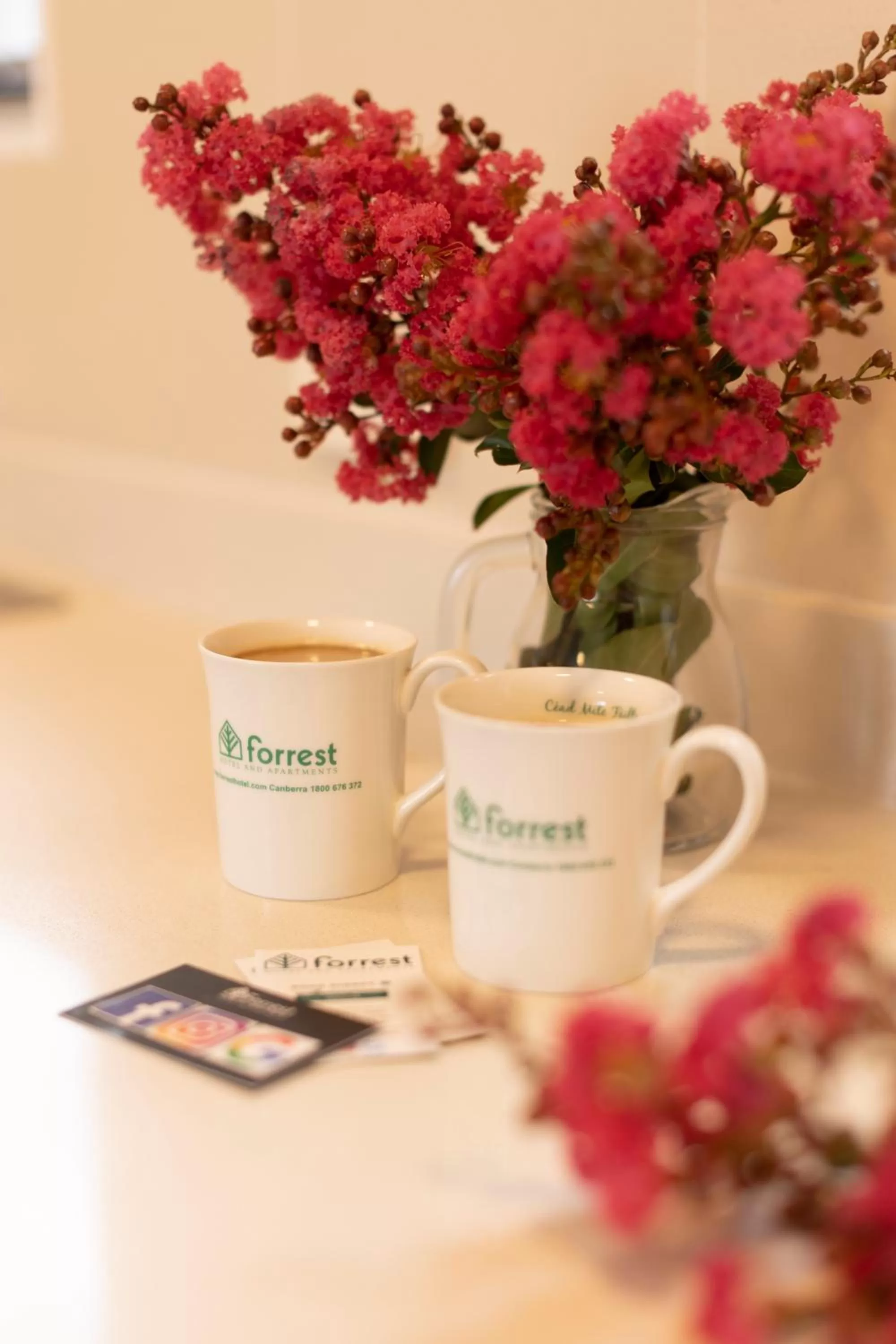 Coffee/tea facilities in Forrest Hotel & Apartments
