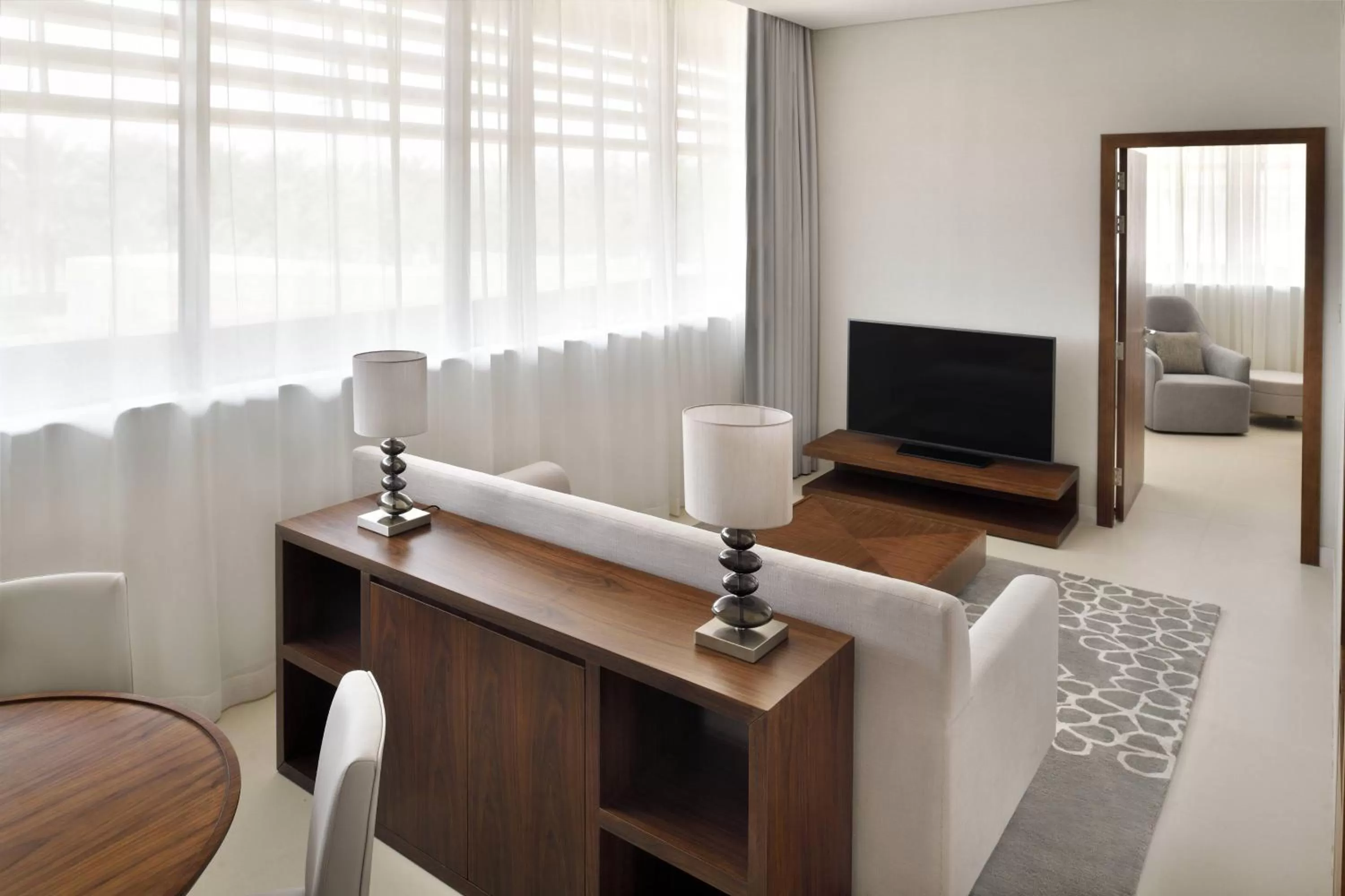 Living room in Marriott Riyadh Diplomatic Quarter