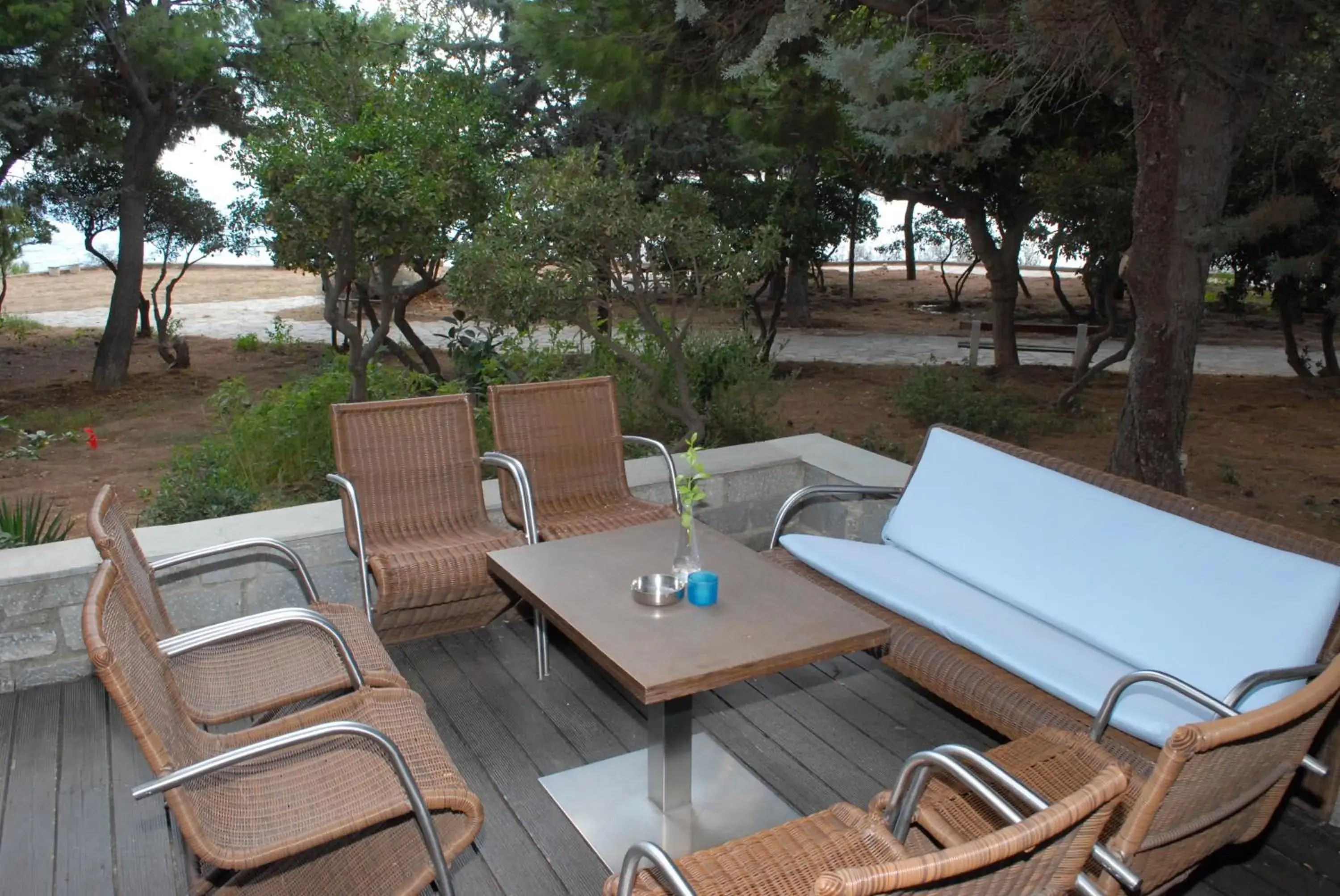 Balcony/Terrace in Karystion Hotel