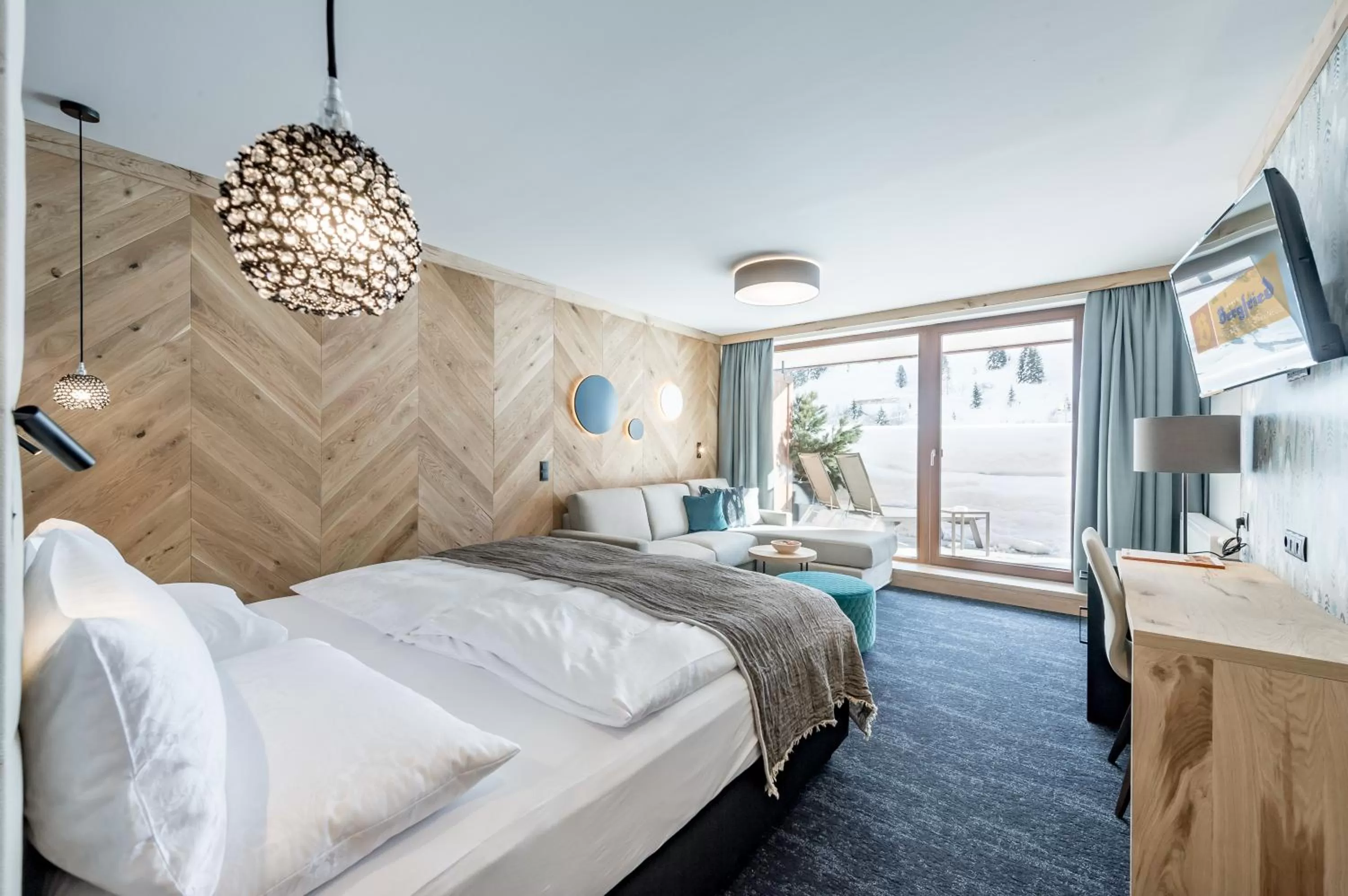 Bed in Aktiv- & Wellnesshotel Bergfried