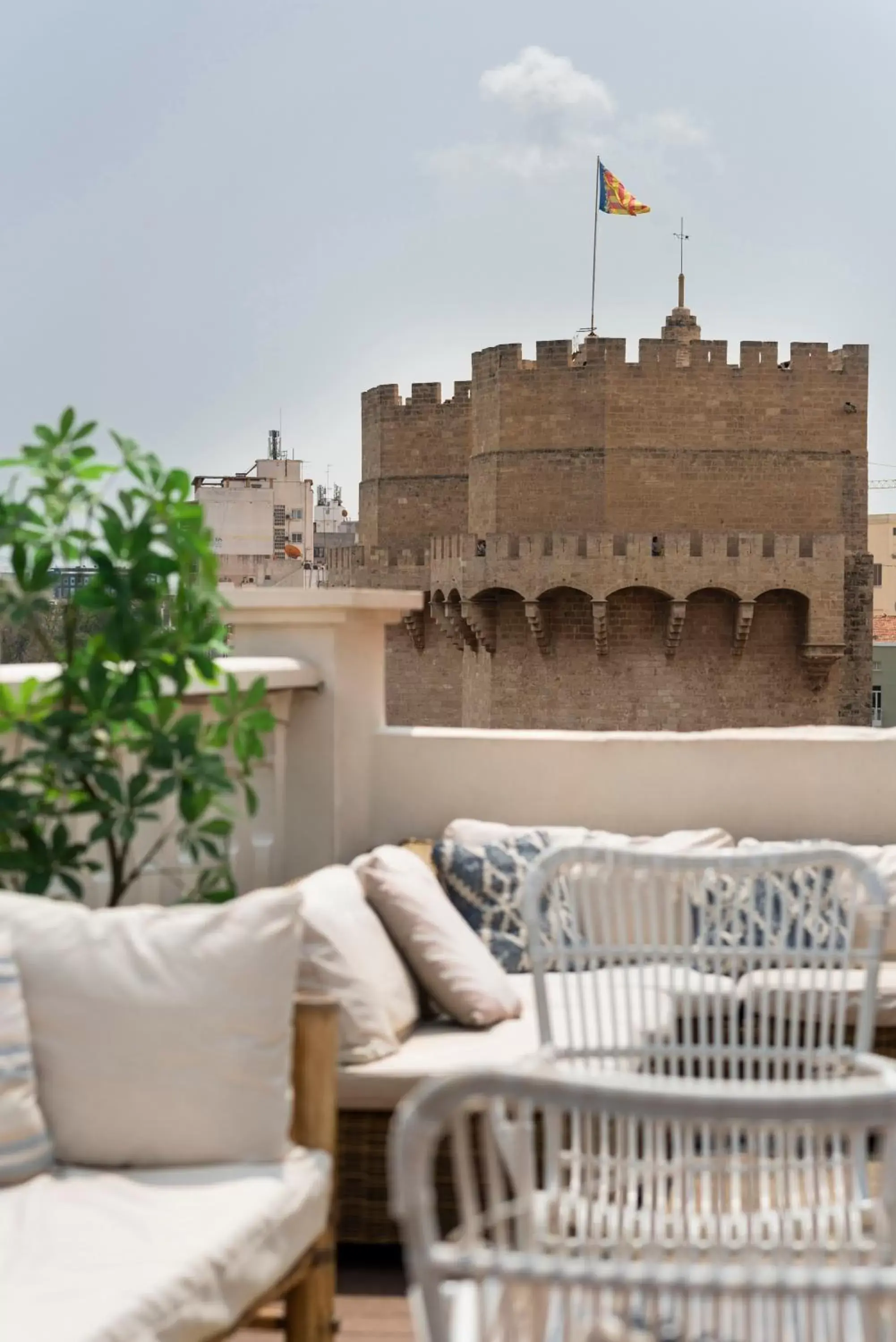 Balcony/Terrace in Blanq Carmen Hotel