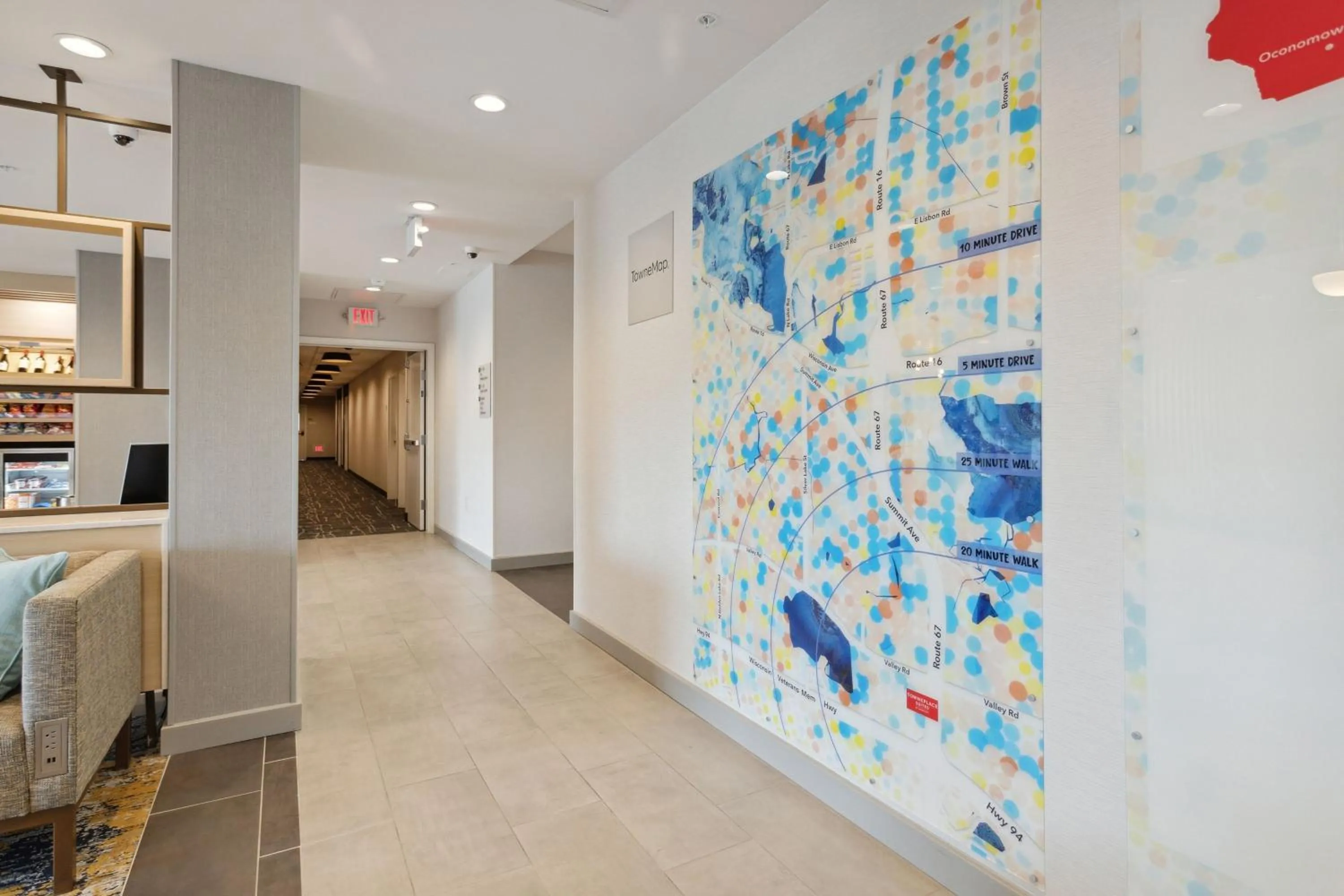 Lobby or reception in TownePlace Suites by Marriott Oconomowoc